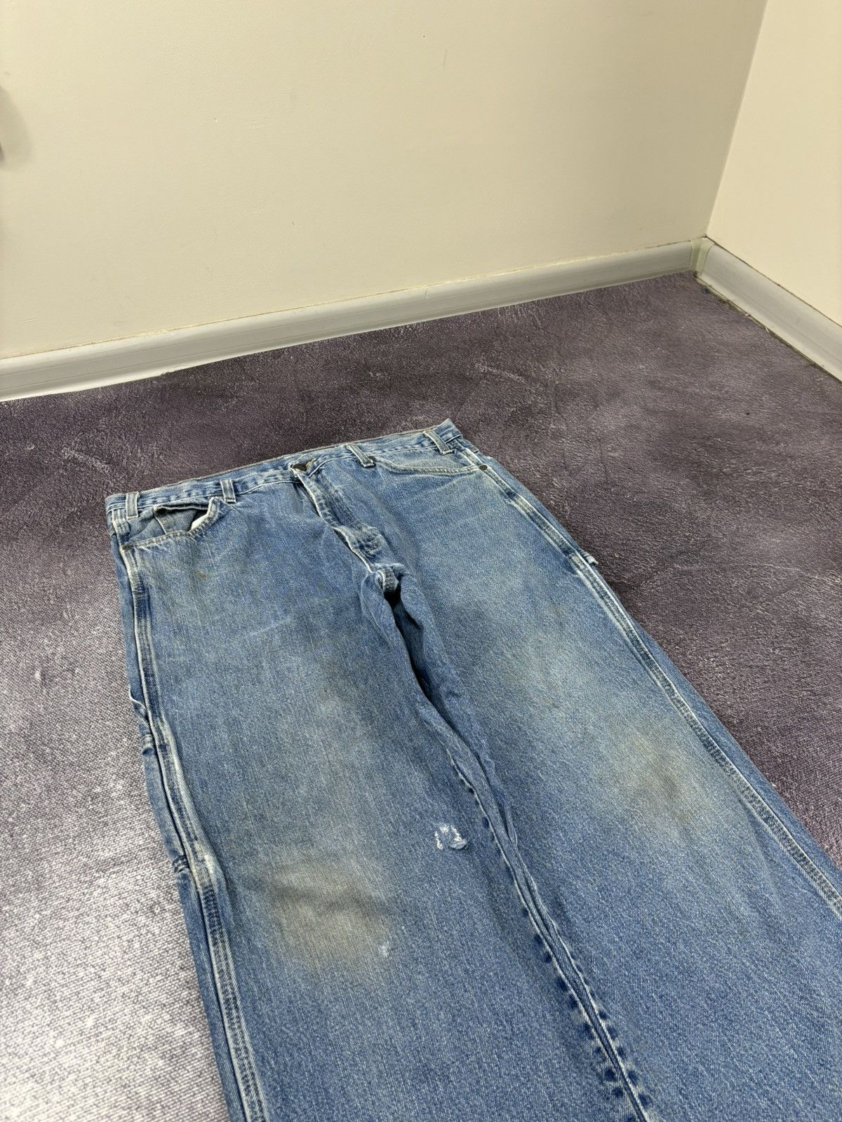 Dickies Vintage Dickies Y2K American Denim Blue Hype Baggy Jeans Size US 36 / EU 52 - 10 Thumbnail