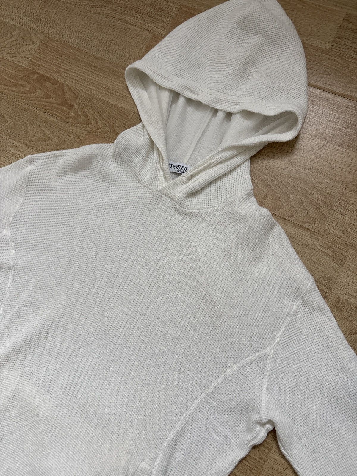 Stone Island Stone Island White Hoodie Medium Size US M / EU 48-50 / 2 - 5 Thumbnail