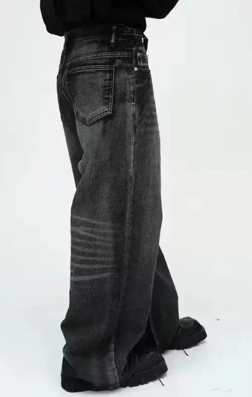 Jean Washed Wide Leg Jeans Size US 30 / EU 46 - 8 Thumbnail