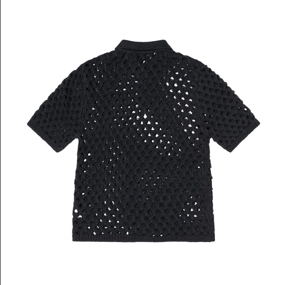 stussy Big Mesh Polo Sweater 価格ファッション - stussy big mesh