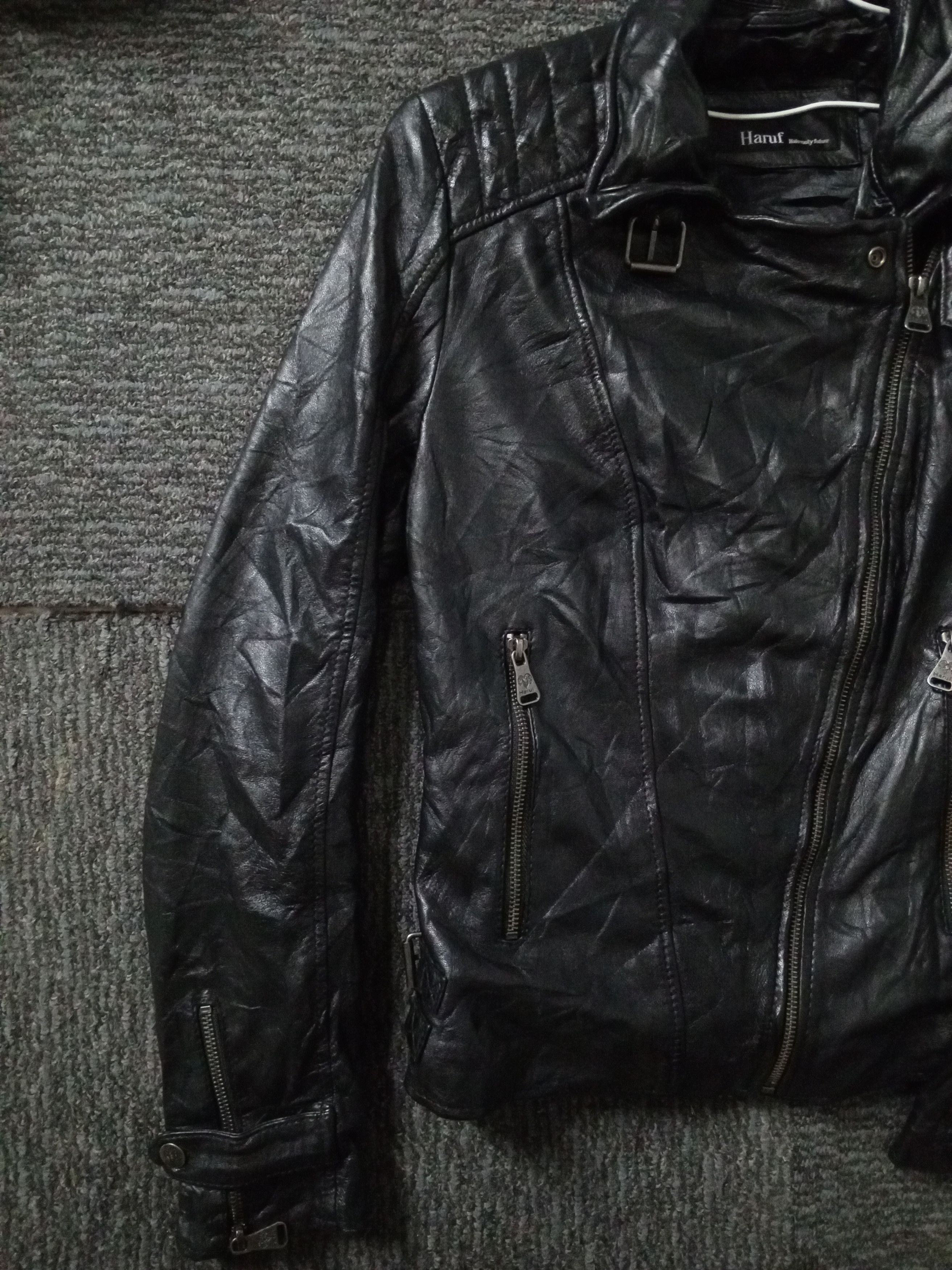 Japanese Brand Haruf japanbrands leather jacket Size XS / US 0-2 / IT 36-38 - 2 Thumbnail