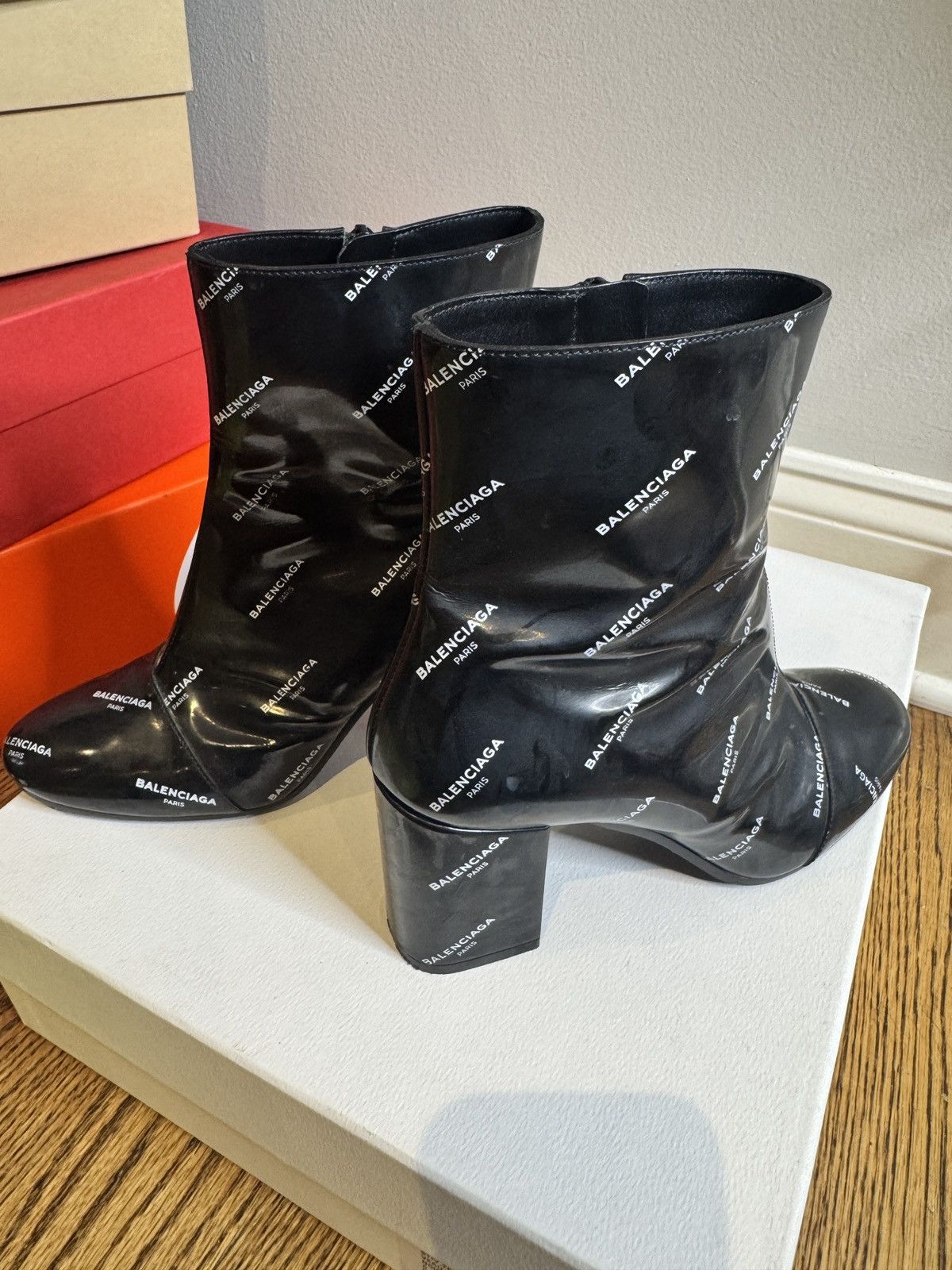 Balenciaga Balenciaga slash logo boots Size US 6 / IT 36 - 4 Thumbnail