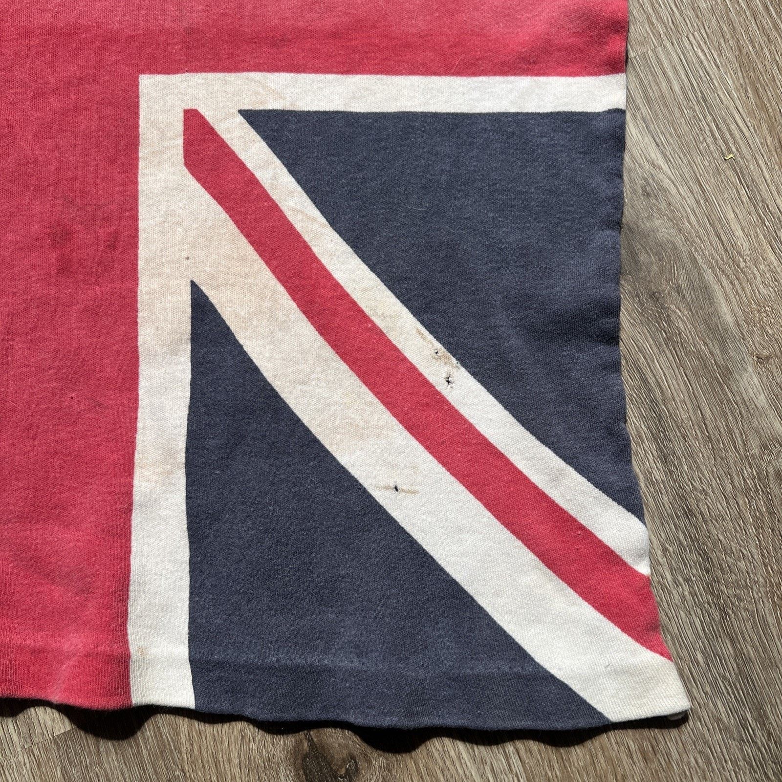 Vintage VTG 60s Union Jack T Shirt England Punk Sid Vicious T Shirt Size US M / EU 48-50 / 2 - 6 Thumbnail