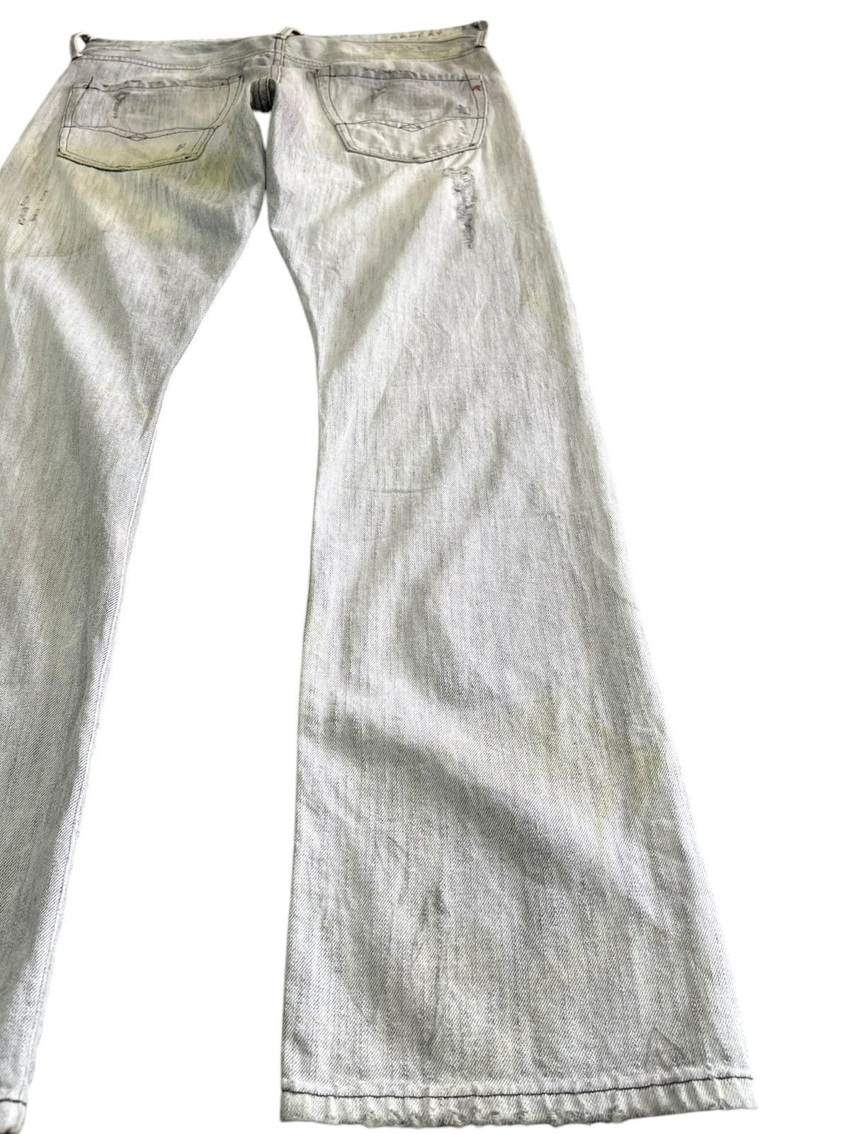 Beauty Beast × Replay Vintage Replay Waitom Distressed Denim Size US 35 - 9 Thumbnail