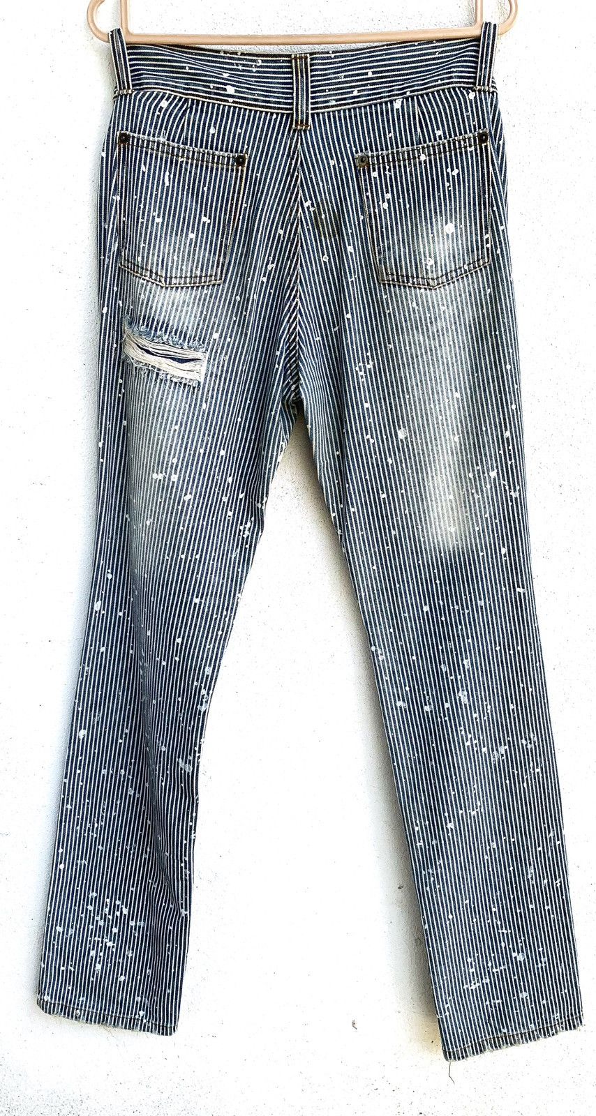 Vintage Distressed Hikori painter jeans Size 30" / US 8 / IT 44 - 6 Thumbnail