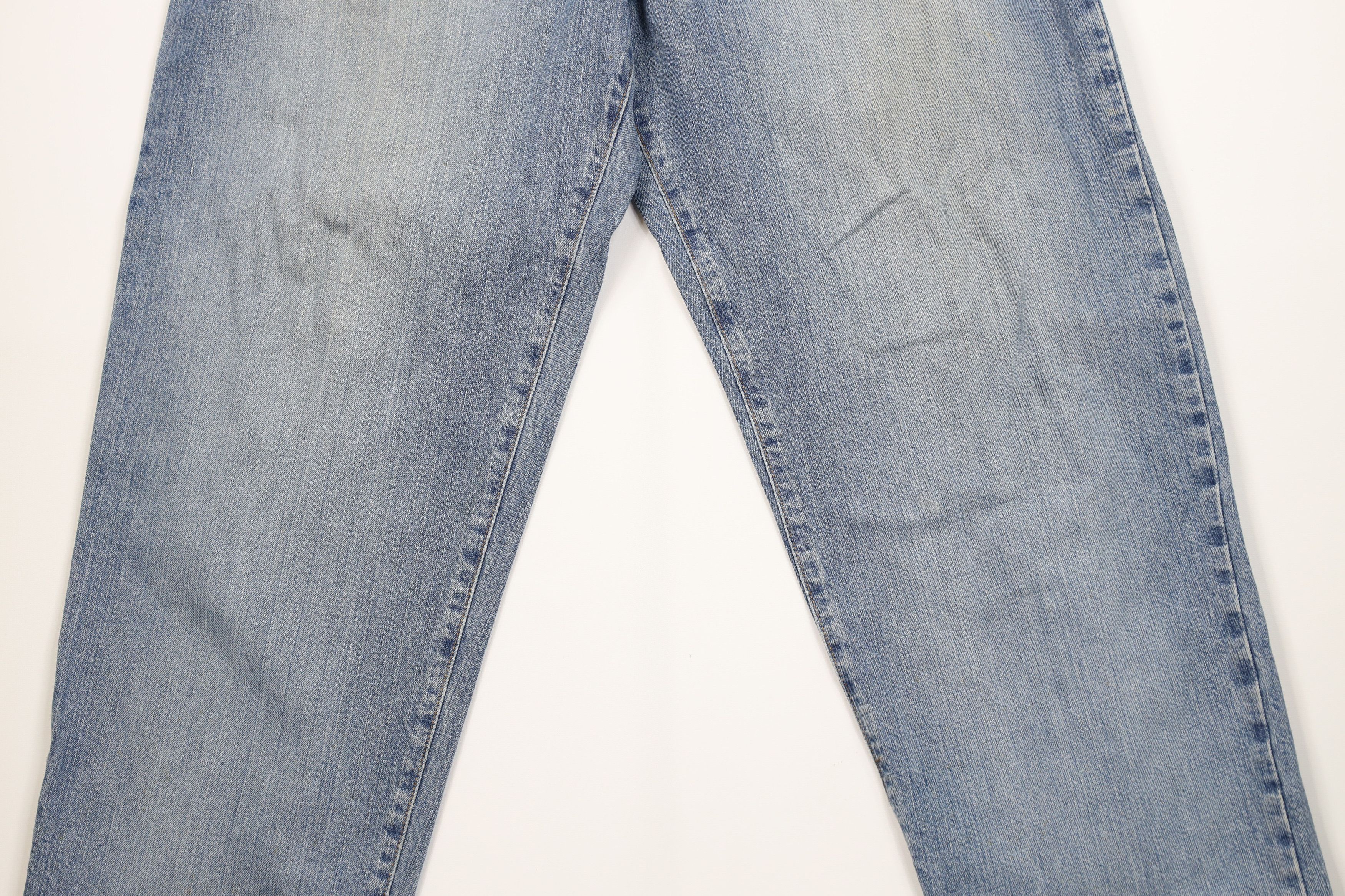 Guess Vintage 90s Guess Baggy Fit Wide Leg Denim Jeans Blue Size US 38 / EU 54 - 3 Thumbnail