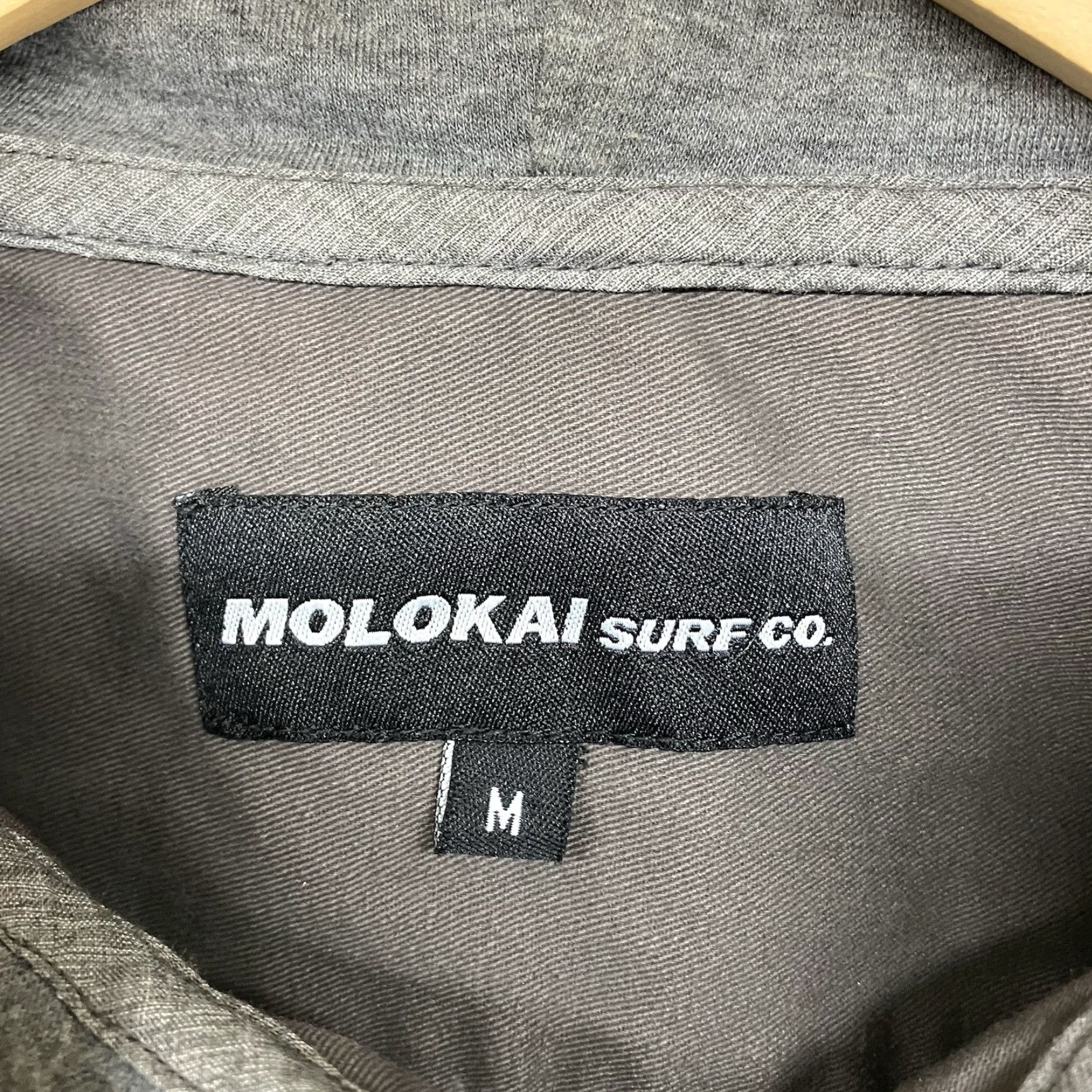 CO VINTAGE Molokai Surf Co Hoodie Men's M Long Sleeve Denim Brown Casual Fall Winter Size US M / EU 48-50 / 2 - 3 Thumbnail