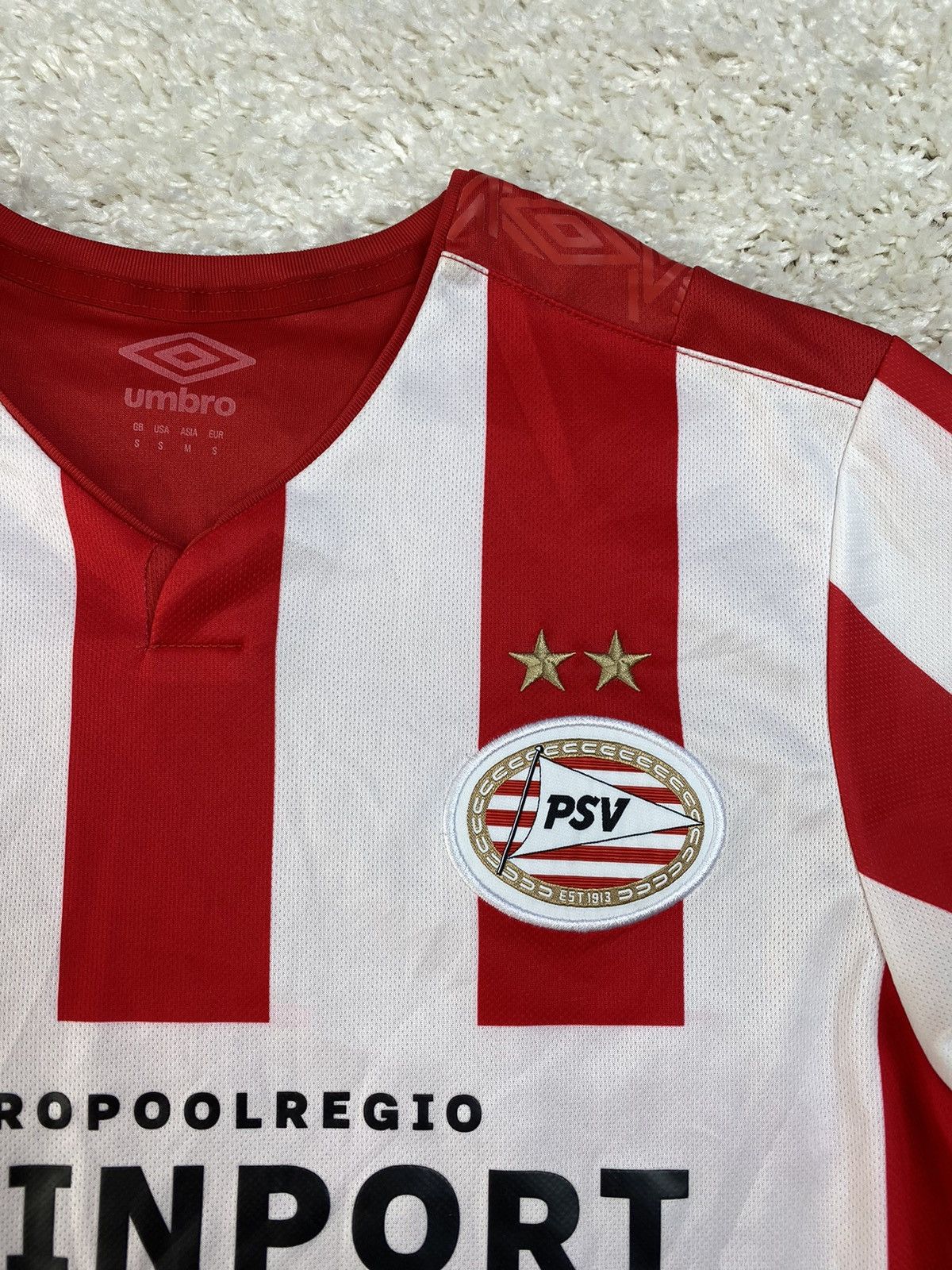 Umbro Umbro PSV Eindhoven Home Shirt 2019-2020 Size US S / EU 44-46 / 1 - 7 Thumbnail