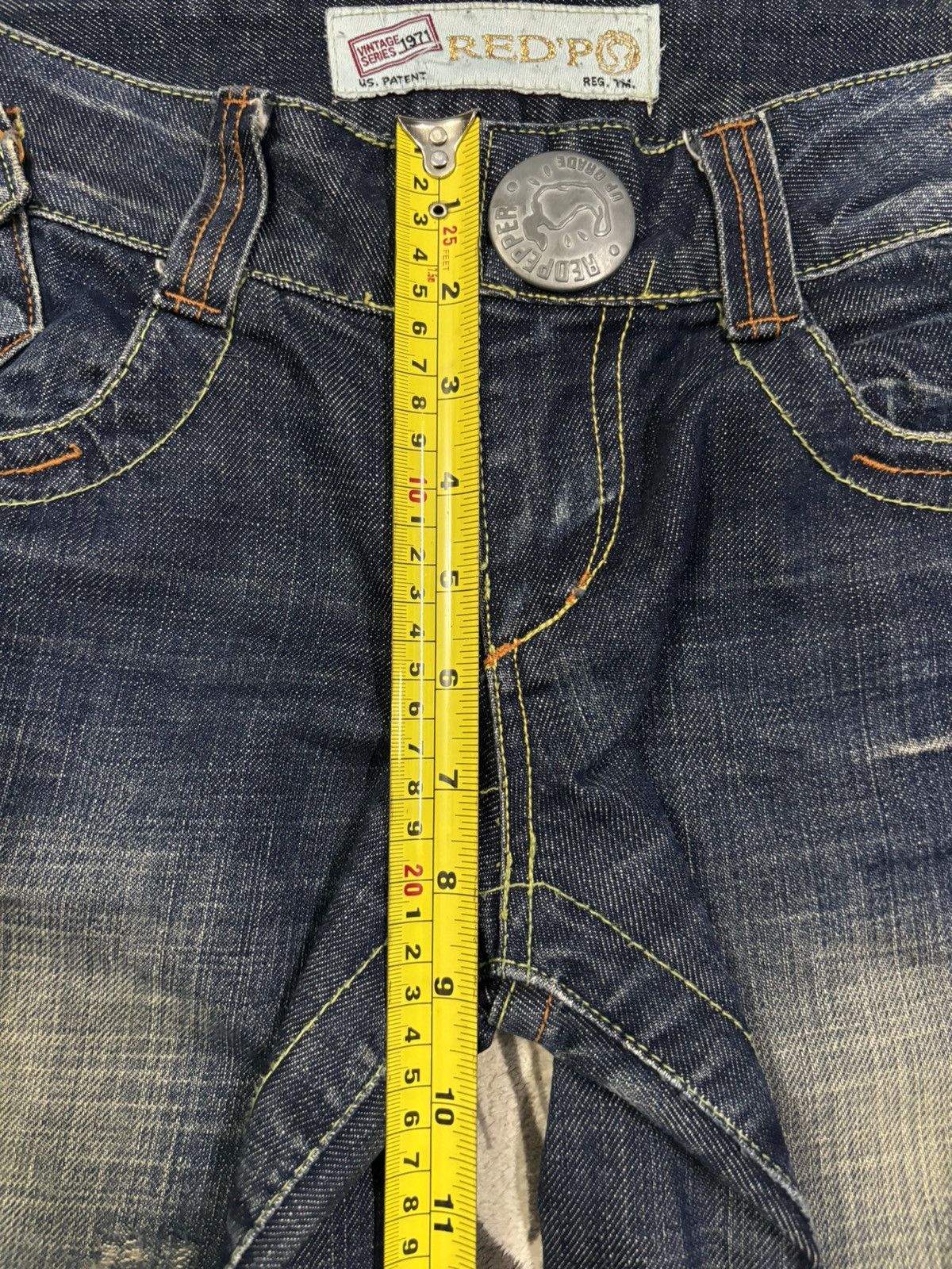 Vintage Japanese Brand Flare Wide Leg Distressed Punk Jeans