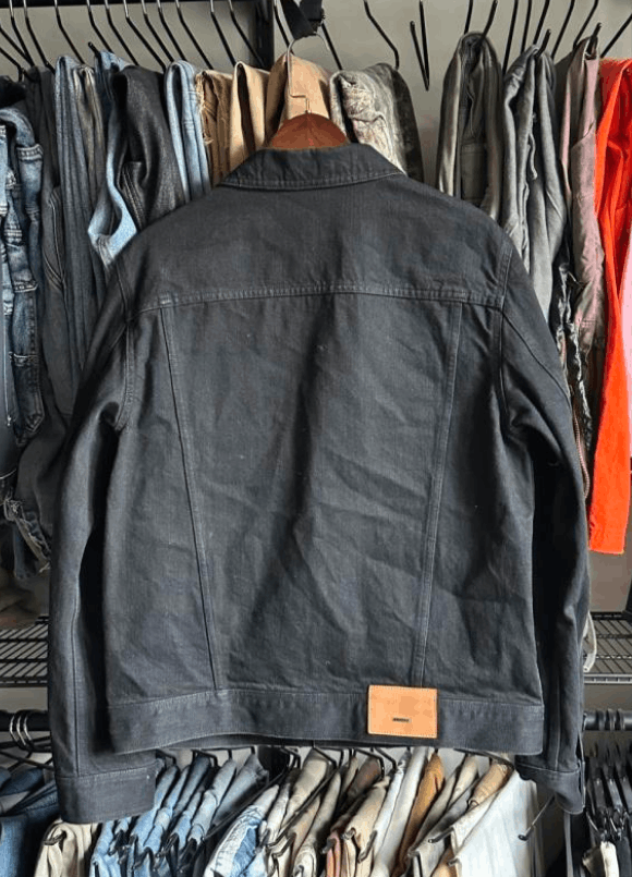 Louis Vuitton Louis Vuitton black denim jacket Size US M / EU 48-50 / 2 - 2 Thumbnail