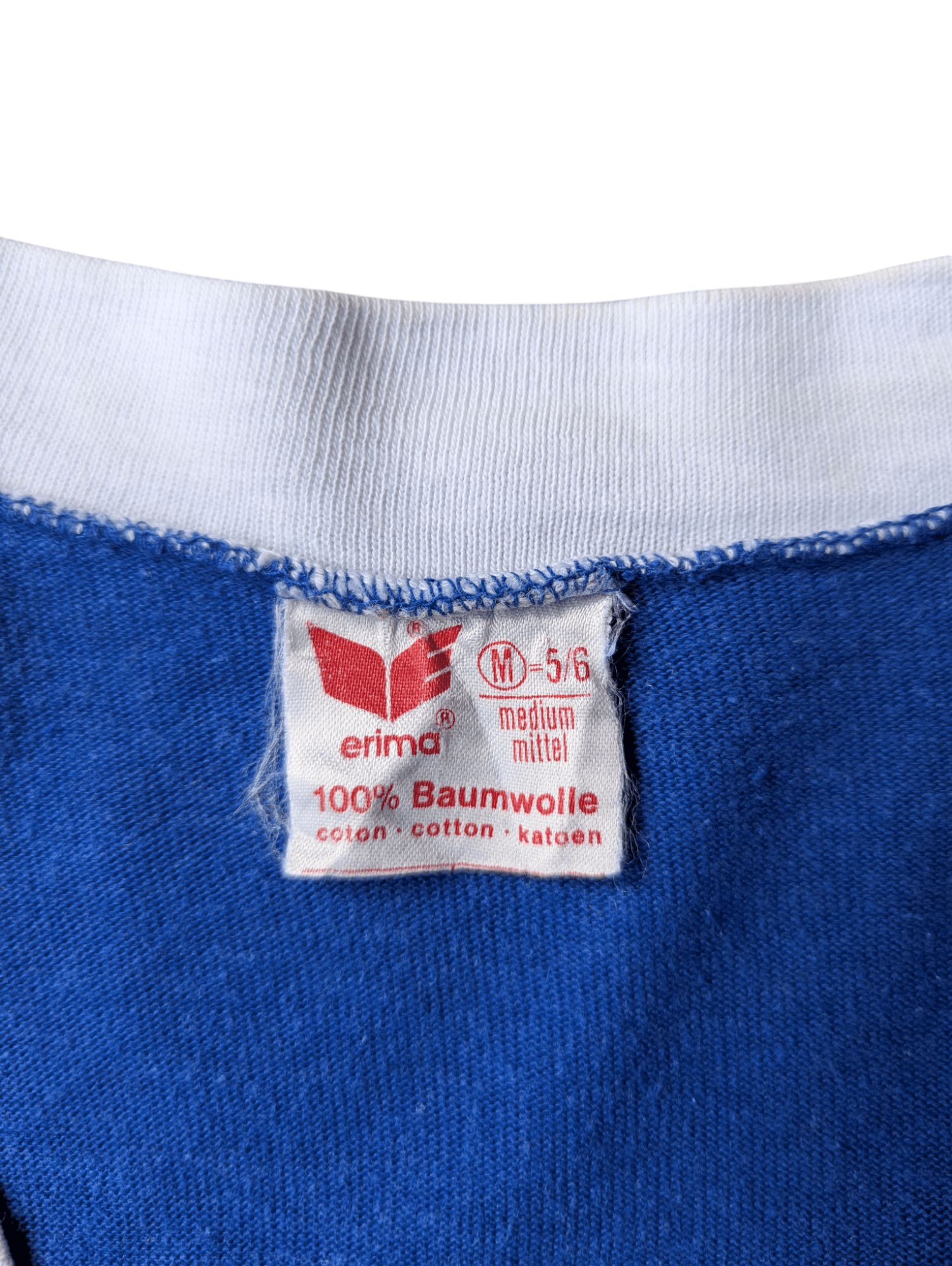 Vintage VINTAGE ERIMA Soccer Jersey 70s/80s Made in West Germany Size US M / EU 48-50 / 2 - 4 Thumbnail