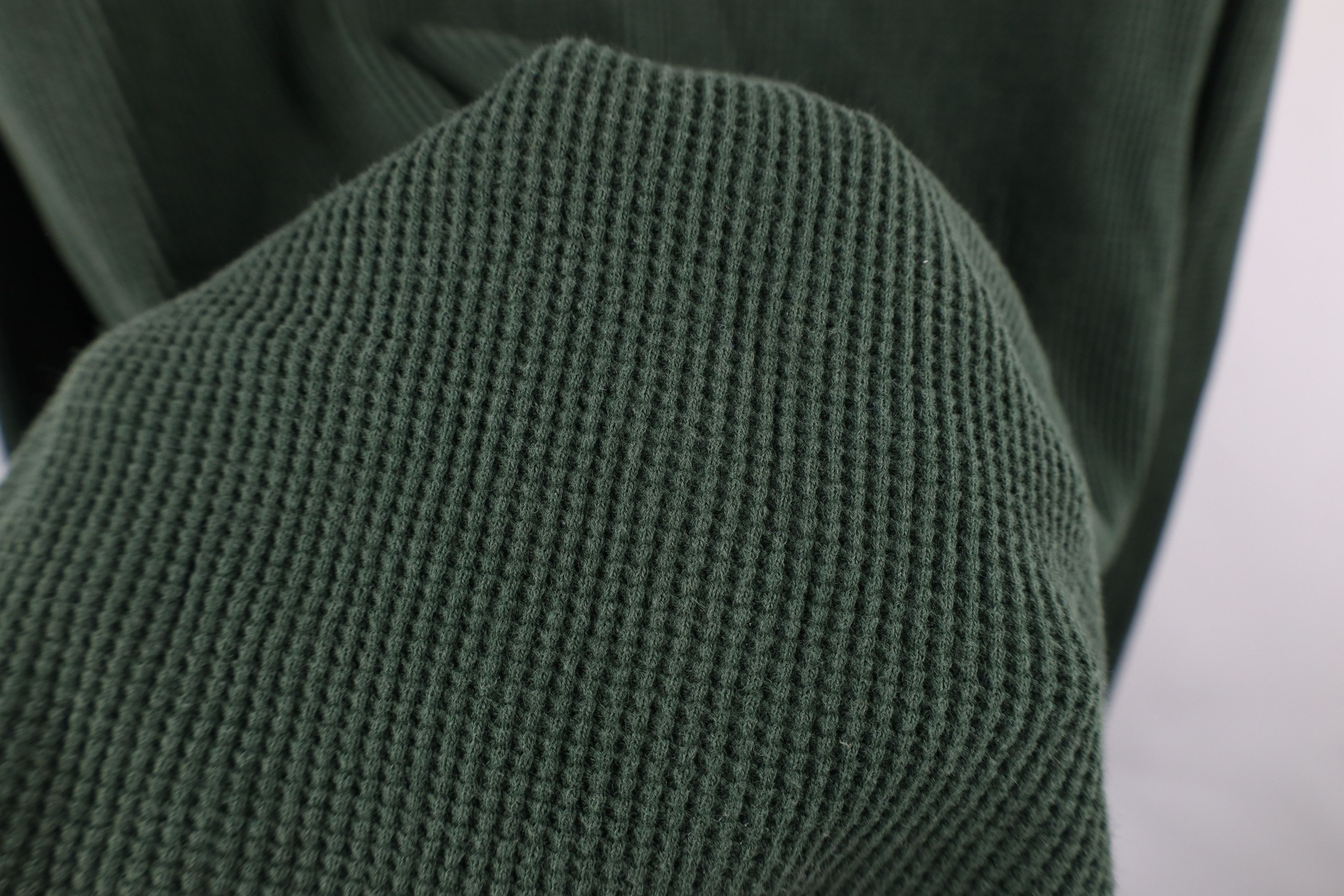 American Eagle Outfitters × Vintage Vintage 90s Y2K American Eagle Waffle Knit T-Shirt Green Size US XL / EU 56 / 4 - 5 Thumbnail