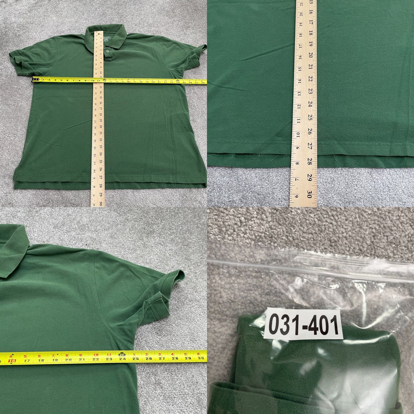 Pendleton VINTAGE Pendleton Polo Shirt Mens XL Green Short Sleeve 100% Cotton Casual Golf Shirt Polo Size US XL / EU 56 / 4 - 8 Thumbnail