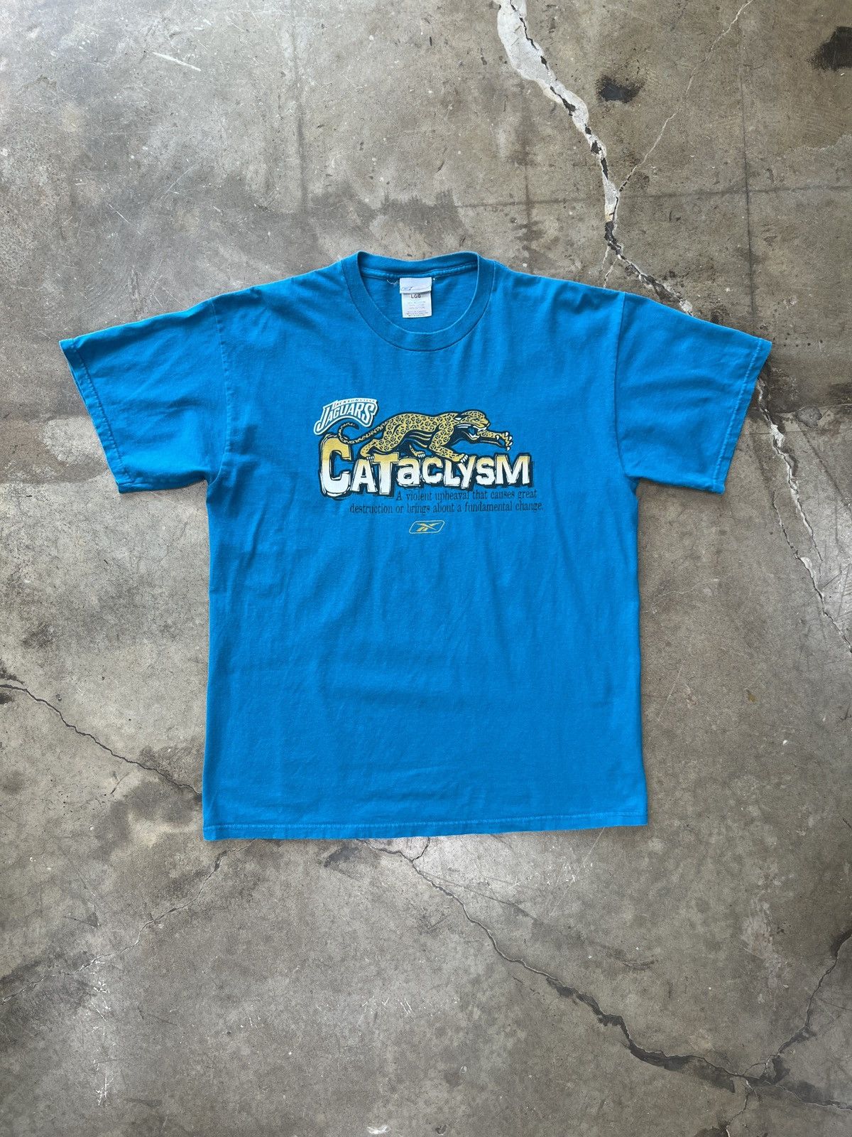 NFL × Vintage Vintage Reebok NFL Jacksonville Jaguars Cataclysm Tee Large Size US L / EU 52-54 / 3 - 2 Thumbnail