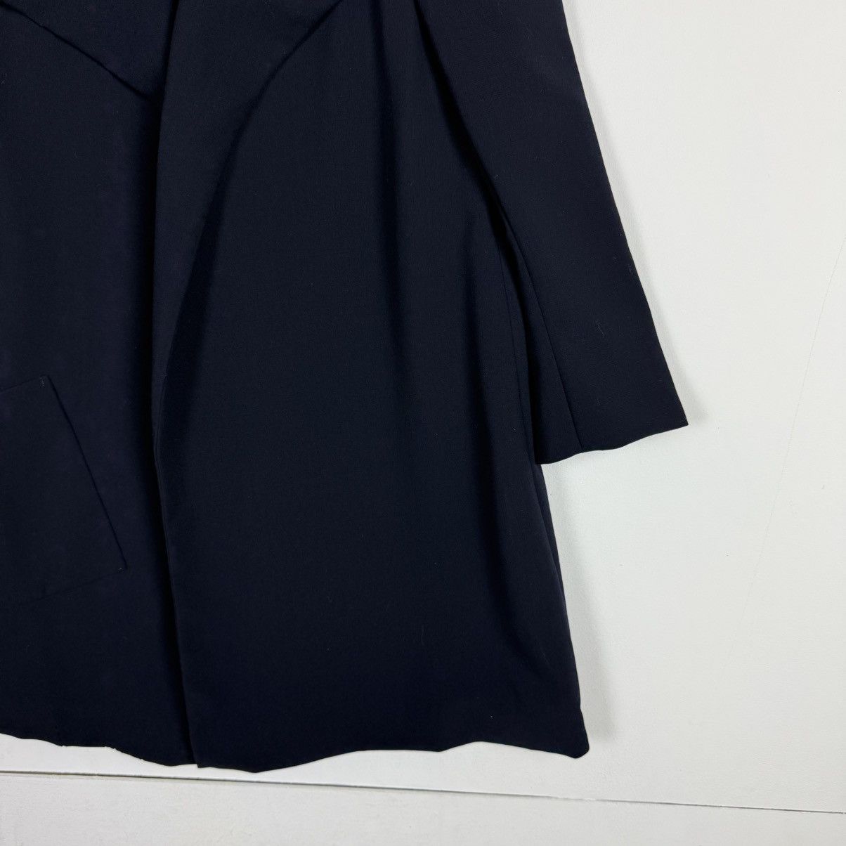 Yohji Yamamoto Yohji Yamamoto Navy Poncho Size US M / EU 48-50 / 2 - 3 Thumbnail