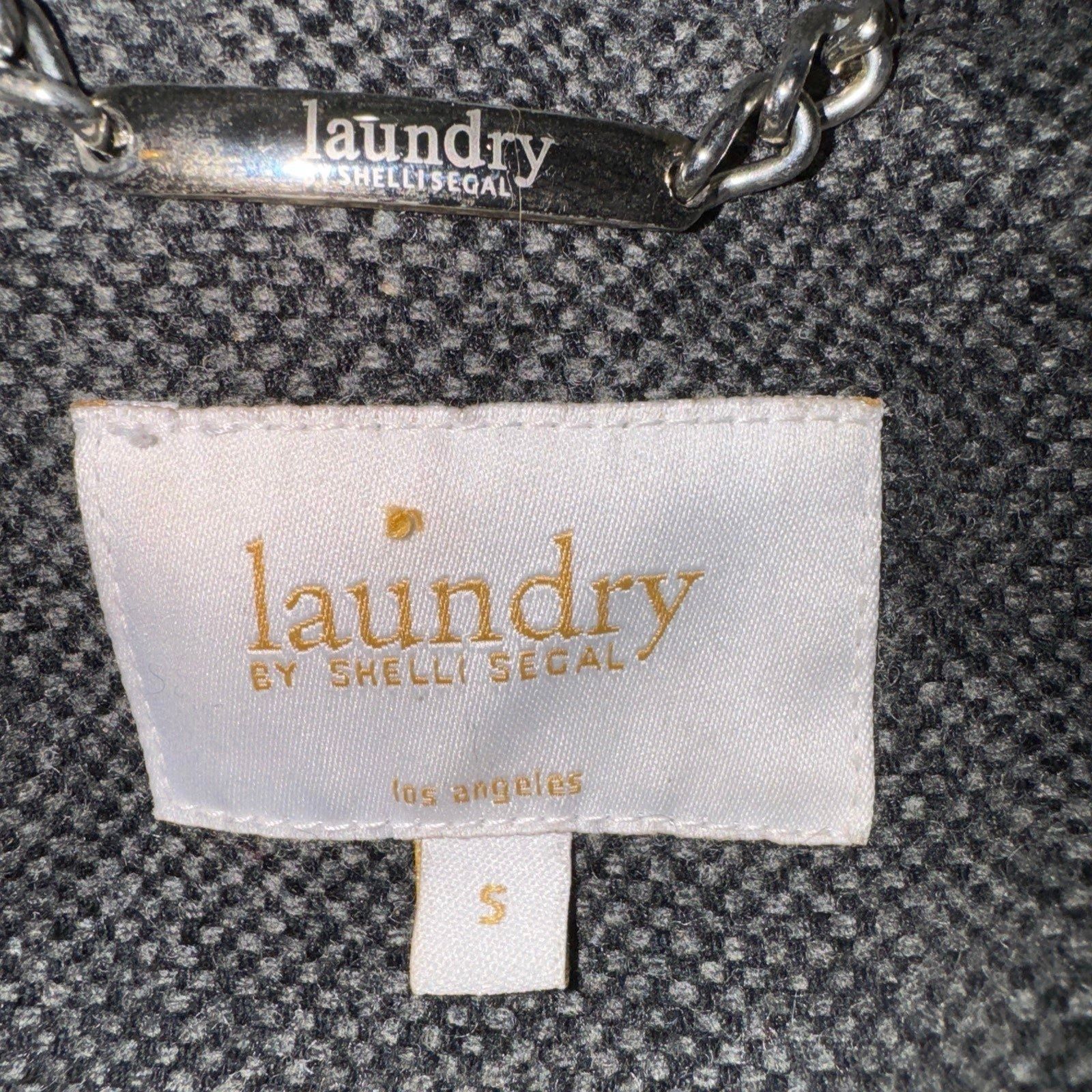 Laundry by Shelli Segal laundry by shelli segal Wool Blend Mid Length Removable Hood Size S / US 4 / IT 40 - 2 Thumbnail