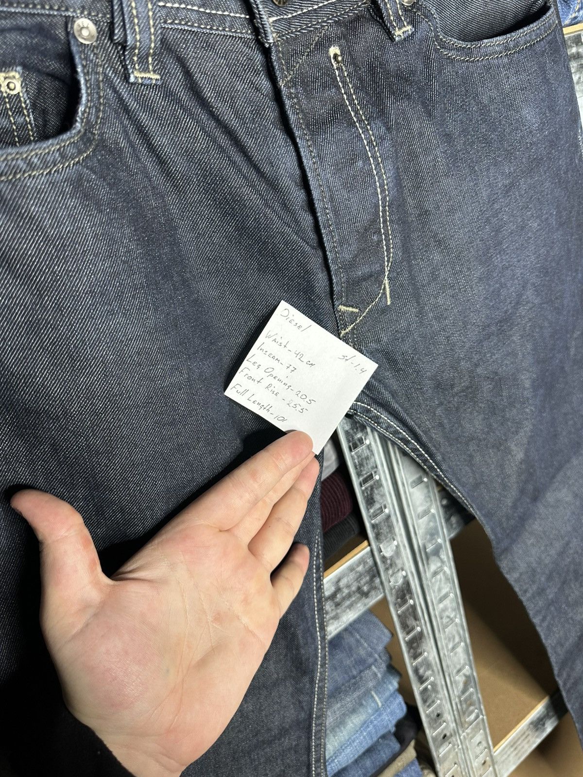 Diesel Diesel Safado Regular Slim-Straight Jeans Size 30 x 32 Size US 30 / EU 46 - 7 Thumbnail