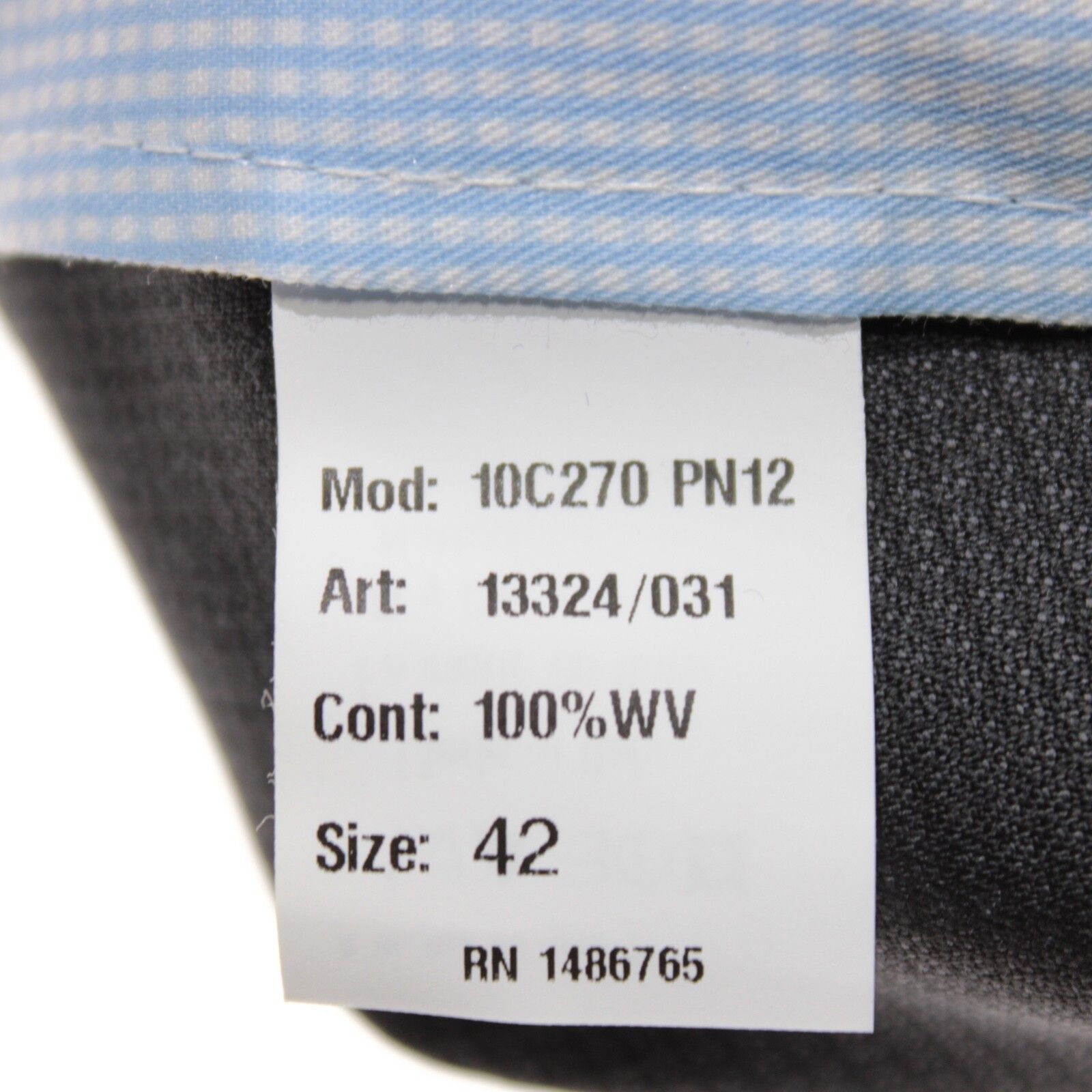 Zanella Zanella New with tags Dress Pants Size 42 US In Gray Size US 42 / EU 58 - 5 Thumbnail