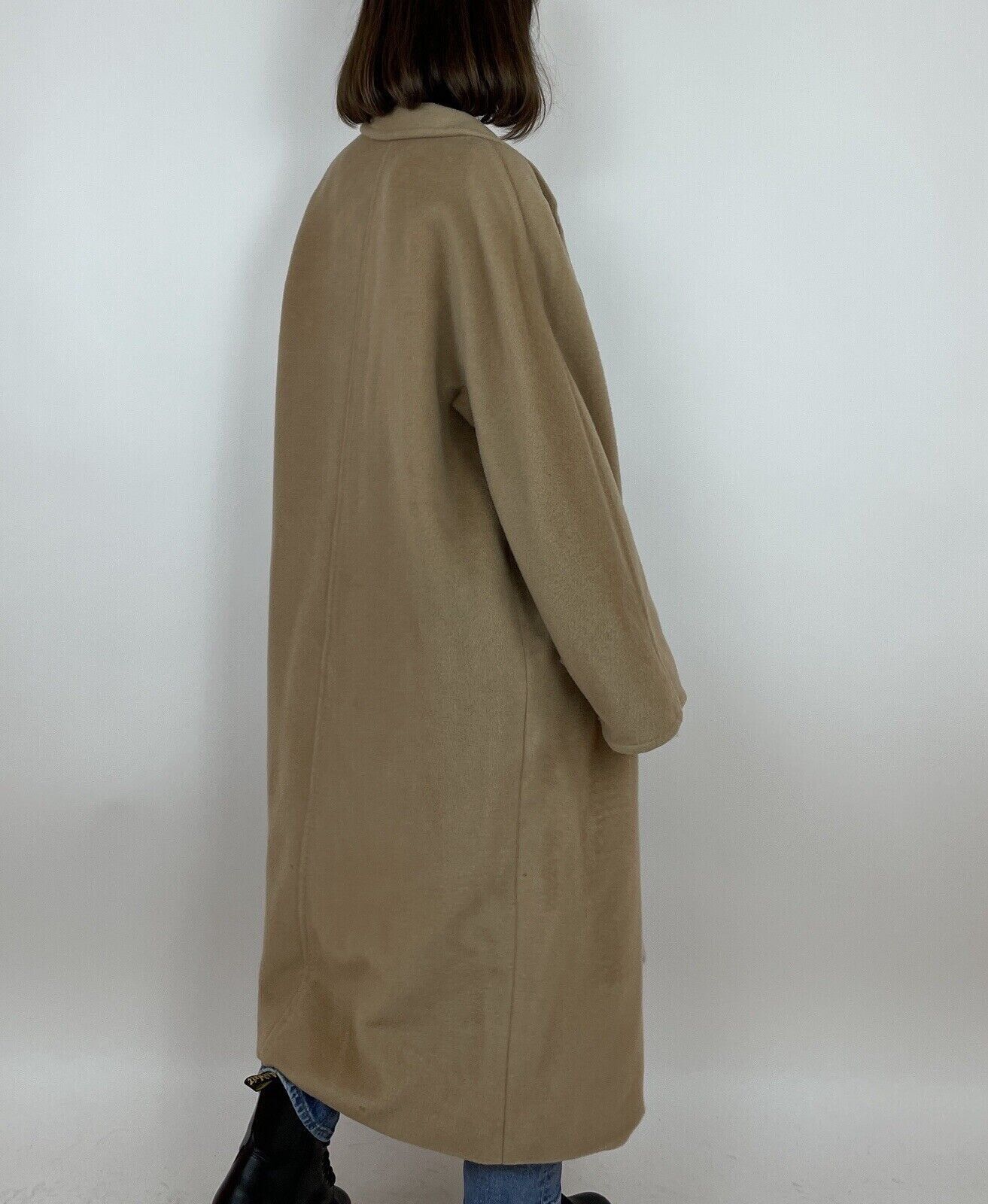 Max Mara Vintage Max Mara Iconic Camel Coat Double Breasted Cashmere Size S / US 4 / IT 40 - 8 Thumbnail