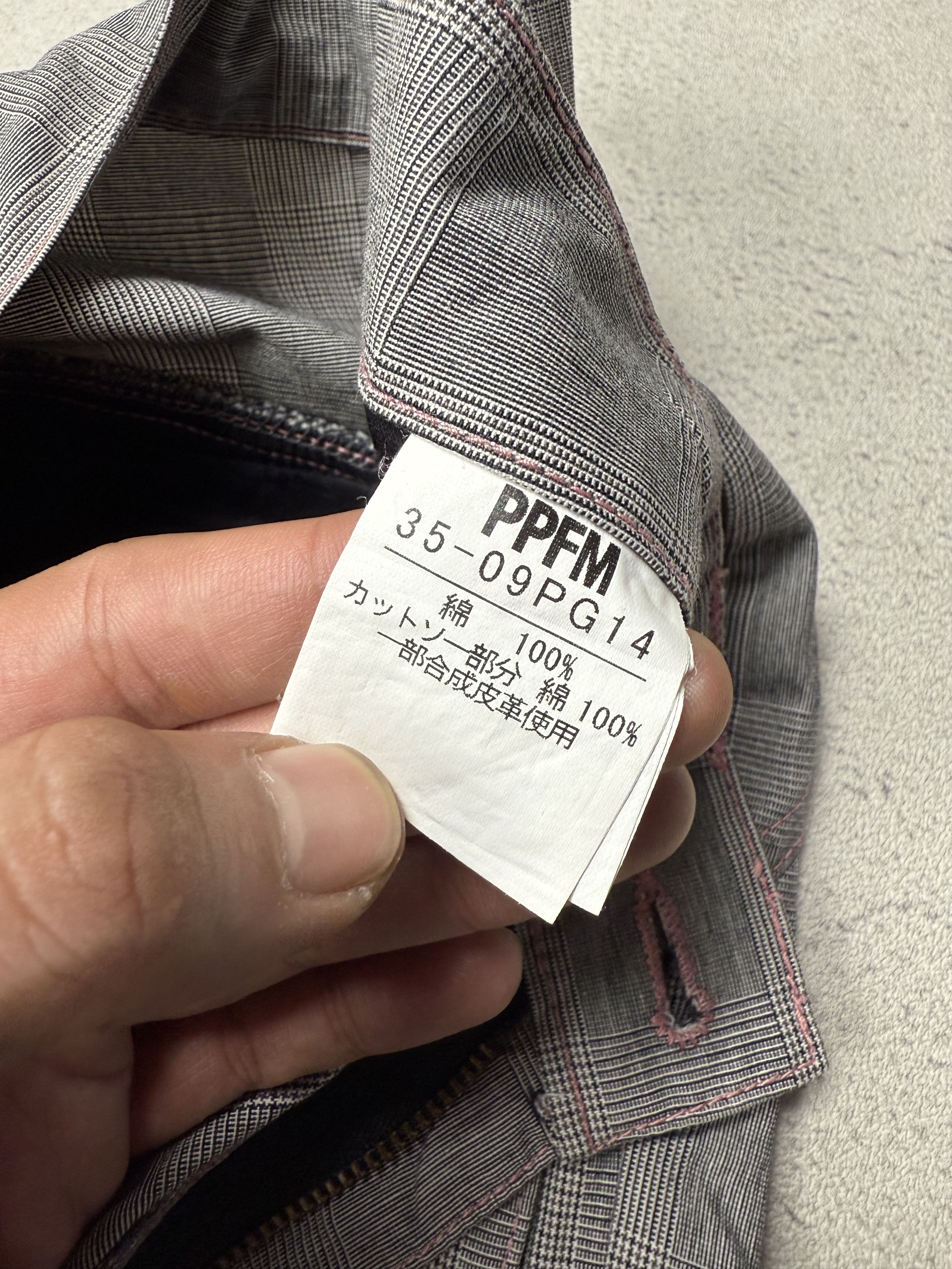 PPFM PPFM Japanese Brand Plaid Tartan Multi Pocket Pants Biker Size US 32 / EU 48 - 6 Thumbnail