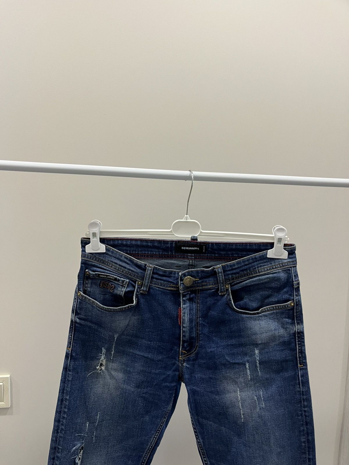 Dsquared2 Luxury Drip Dsquared2 Jeans pants distressed hype y2k opium Size US 33 - 2 Thumbnail