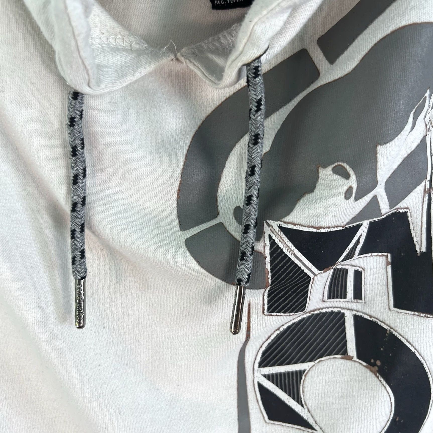 Ecko Unltd. ECKO Unltd. Hooded Short Sleeve Pullover Hoodie Mens Size S Gray Y2K VTG Size US S / EU 44-46 / 1 - 7 Thumbnail