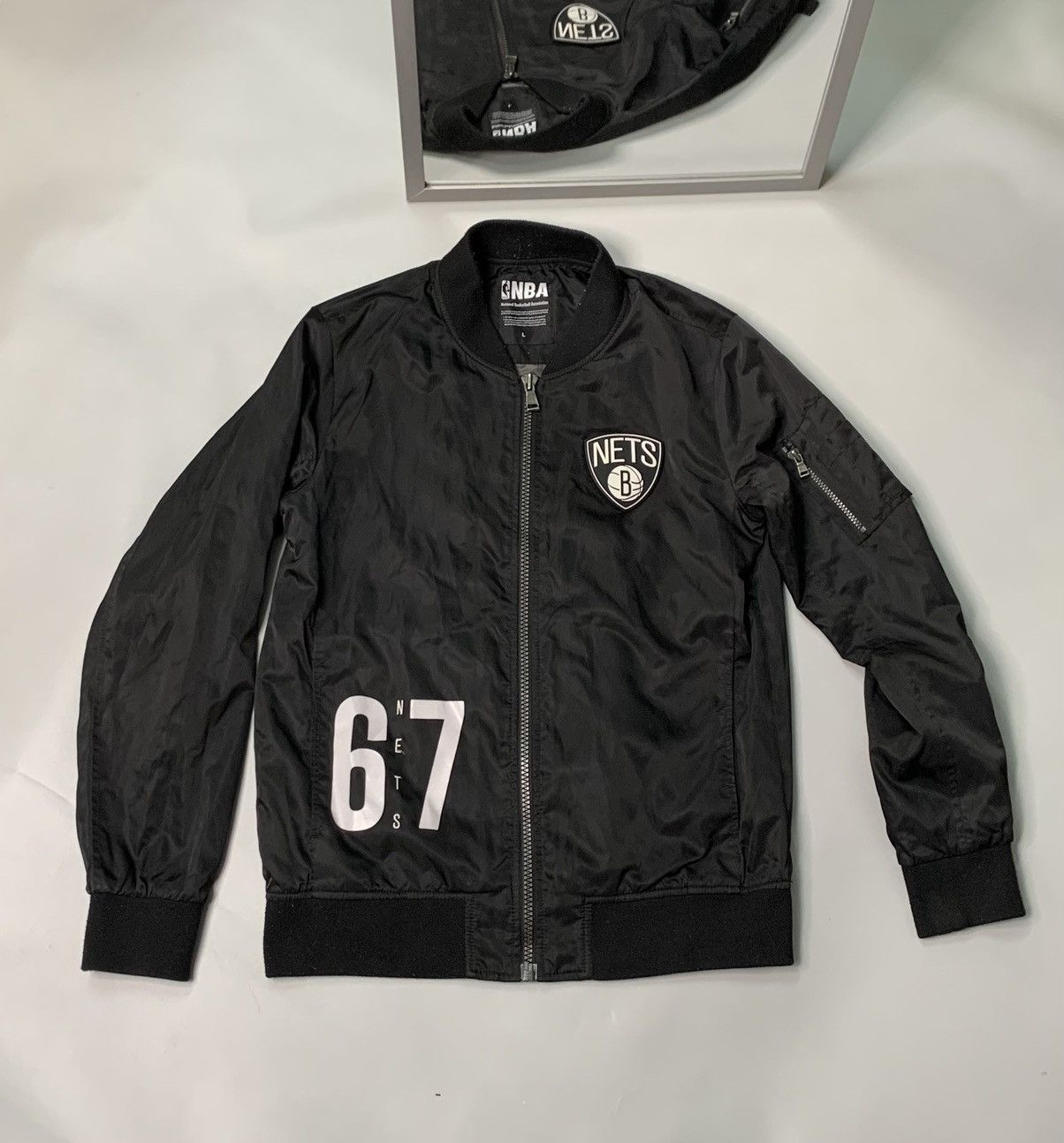 NBA Brooklyn Nets NBA bomber | Grailed