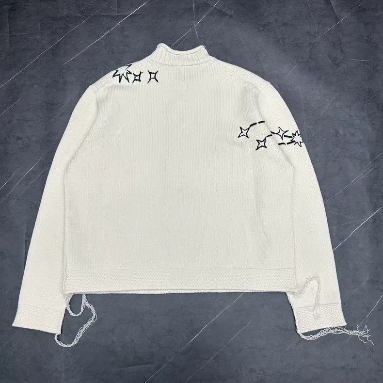 Dior Dior Embroidered Starry Knit Sweater XXL-2506 Size US XXL / EU 58 / 5 - 2 Thumbnail