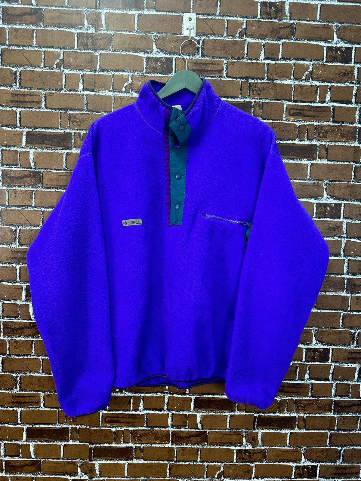 Columbia Vintage Colombia Fleece Jacket Made In USA Z297 Size US M / EU 48-50 / 2 - 4 Thumbnail