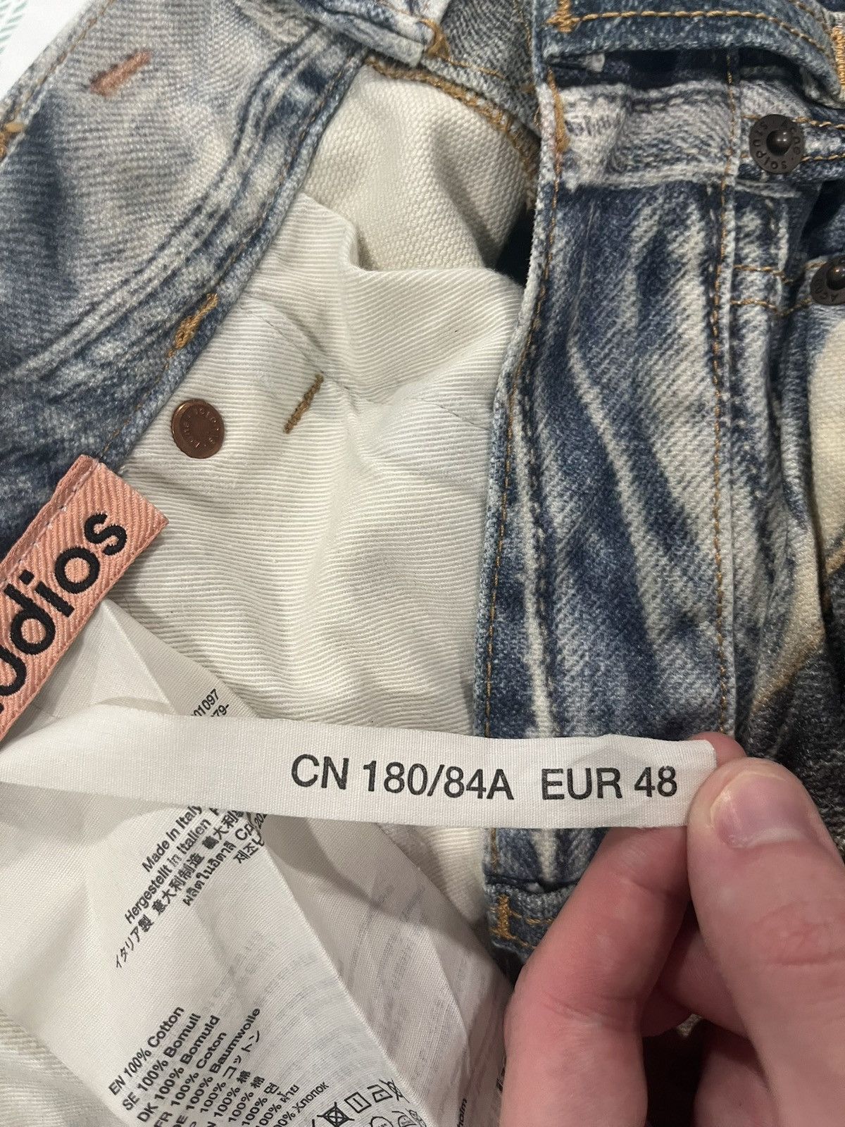 Acne Studios Acne studios baggy jeans Size US 32 / EU 48 - 3 Thumbnail