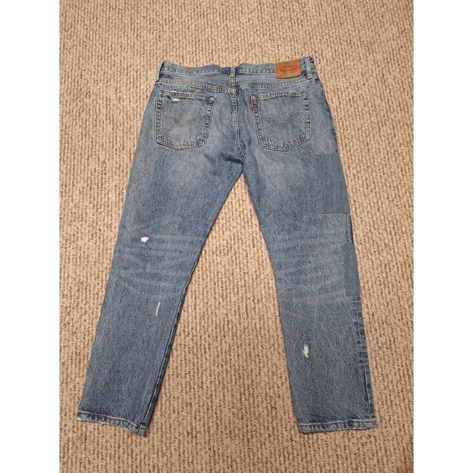 Levi's VINTAGE Levi's 501 CT Jeans Women's 30x32 Button Fly Distressed Grunge Punk Rock Rework Size 30" / US 8 / IT 44 - 6 Thumbnail