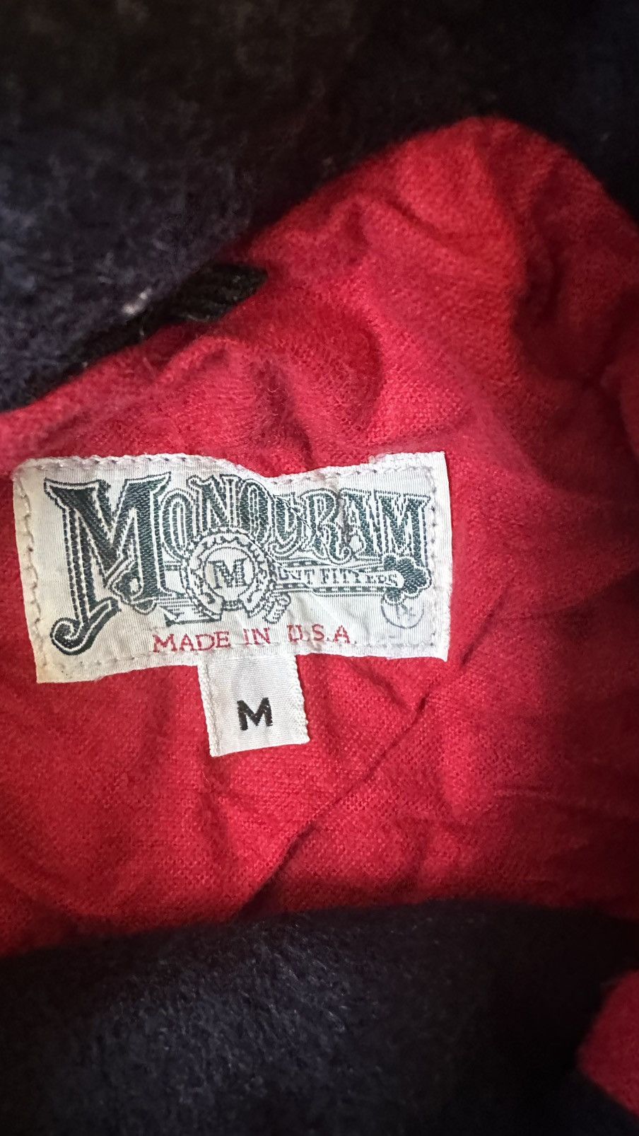 Vintage VINTAGE MONOGRAM OUTDITTERS TRECH JACKET Size 38R - 8 Thumbnail