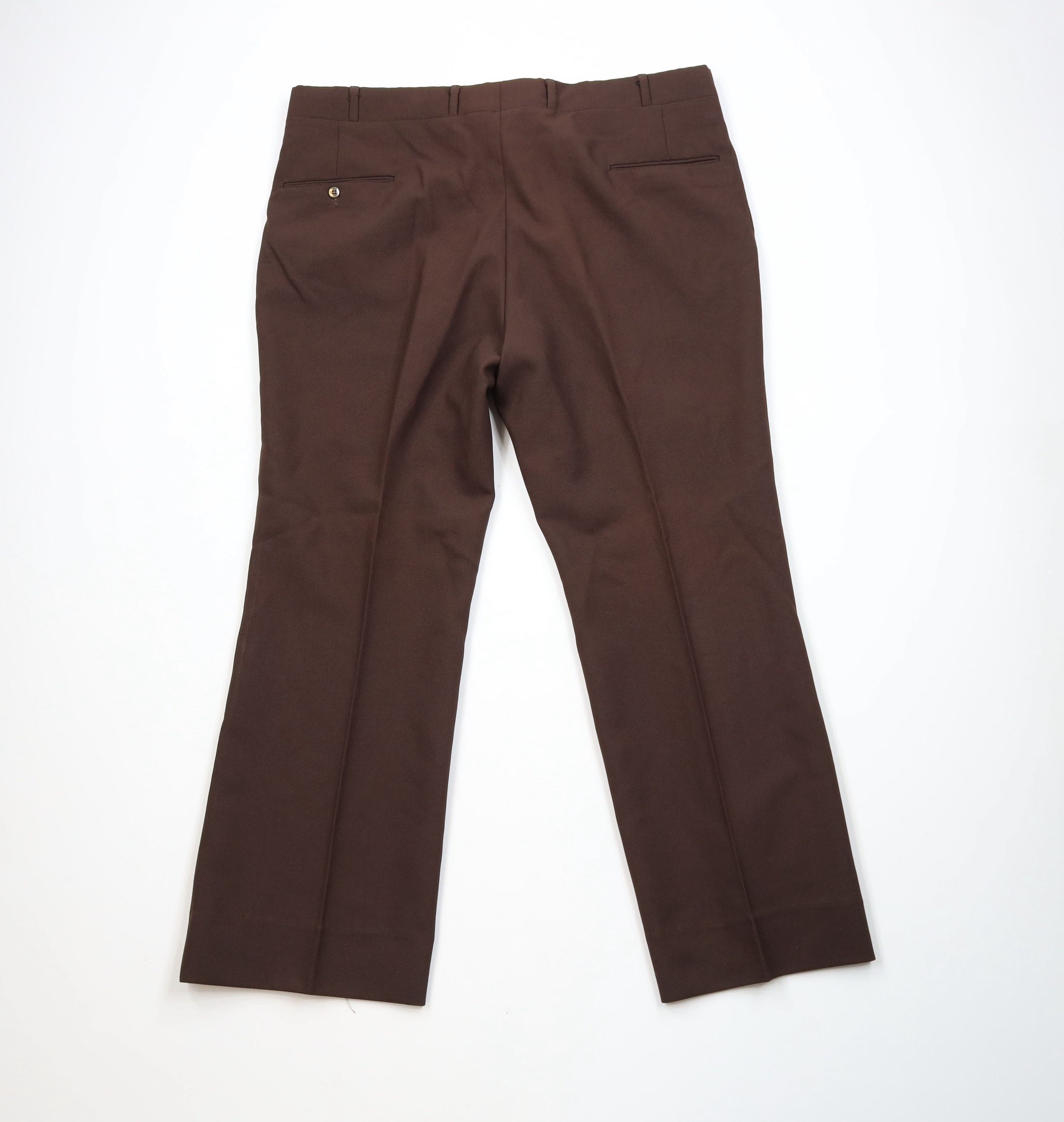 Vintage Vintage 70s Streetwear Bell Bottoms Chino Pants Brown USA Size US 40 / EU 56 - 12 Thumbnail