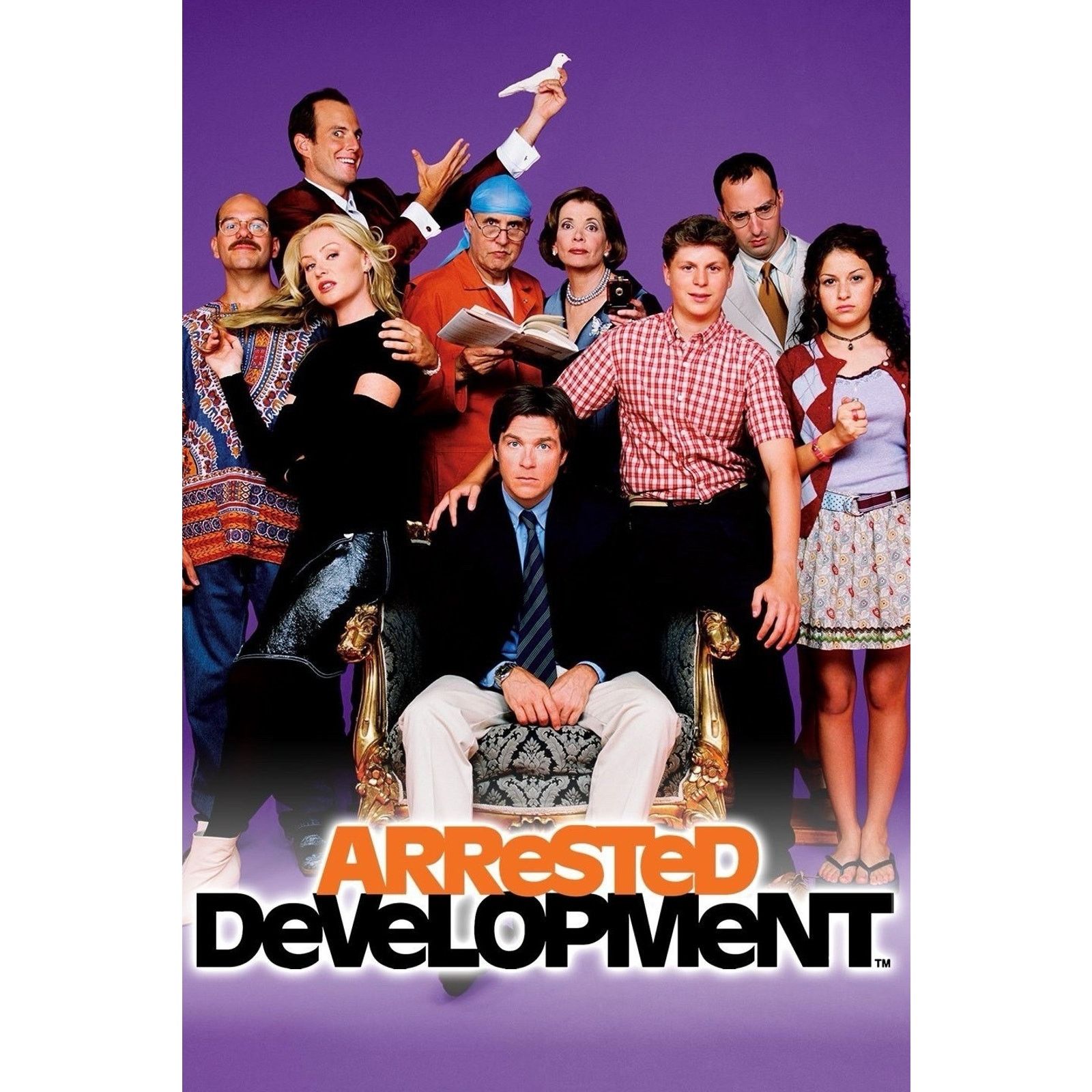 Vintage Vintage Arrested Development TV Show Promo Sweatshirt Large Size US L / EU 52-54 / 3 - 4 Thumbnail
