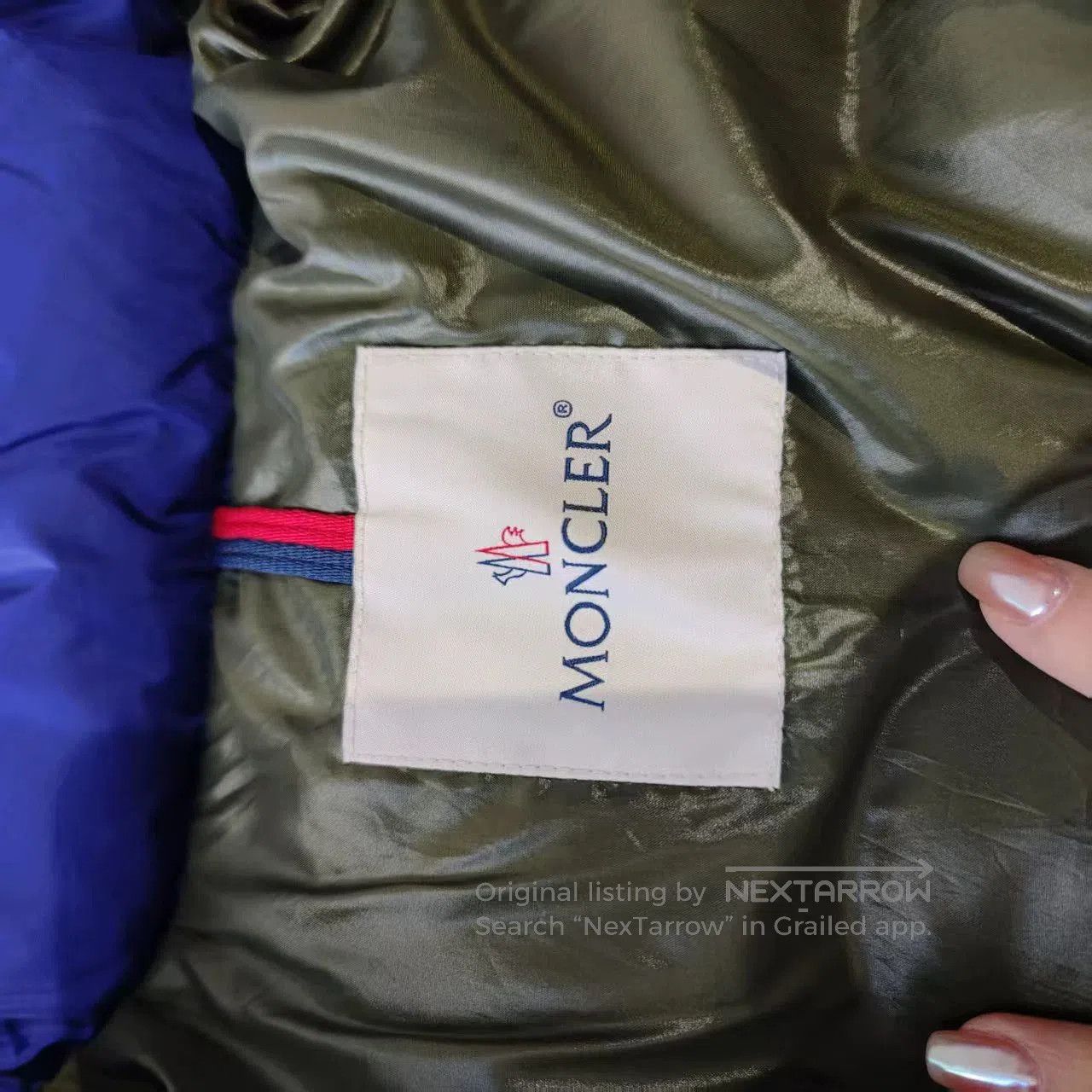 Moncler moncler men's blue puffer jacket, size 2. Size US M / EU 48-50 / 2 - 3 Thumbnail