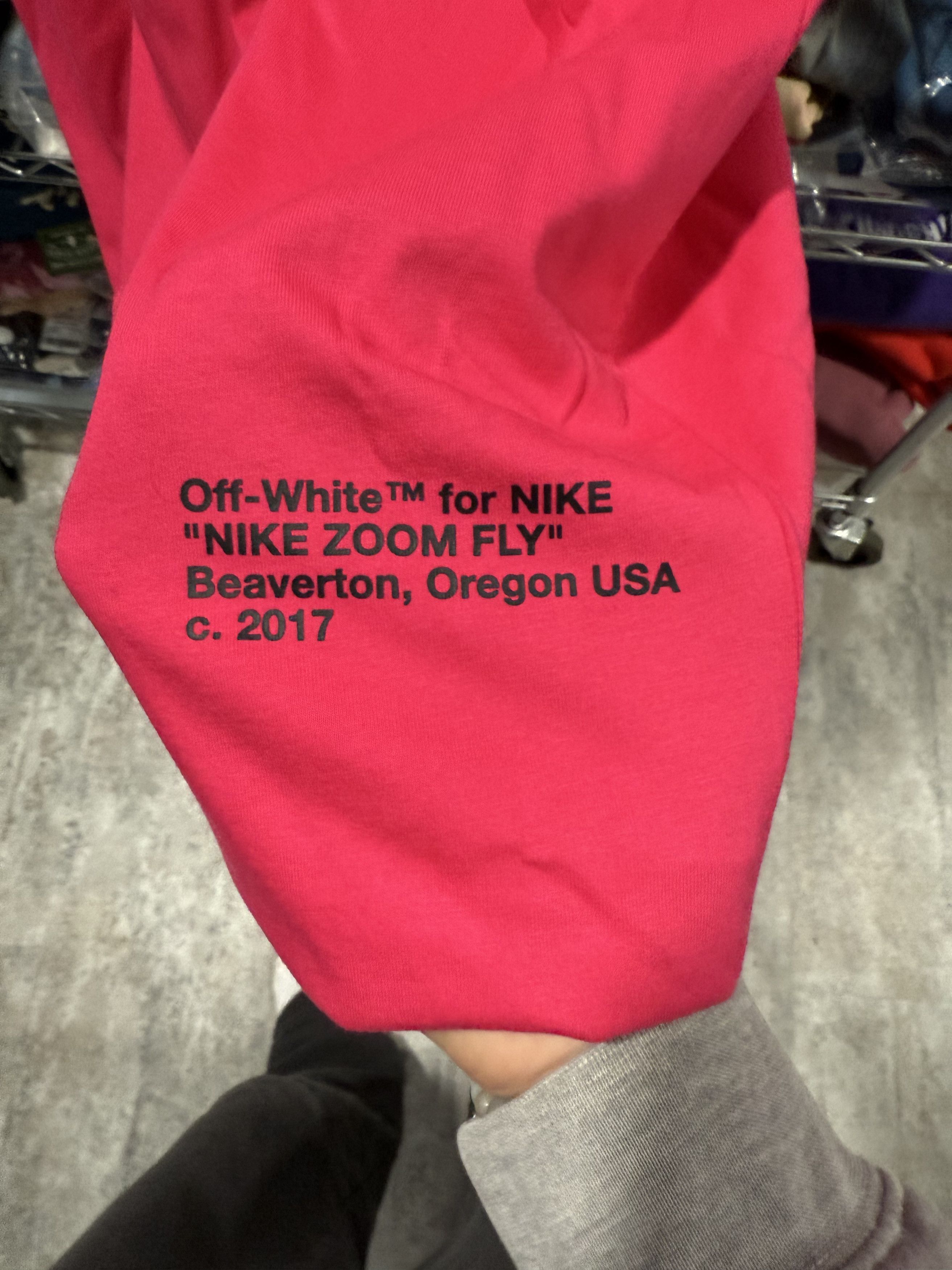 Nike × Off-White Nike Off-white t-shirt Size US XL / EU 56 / 4 - 3 Thumbnail