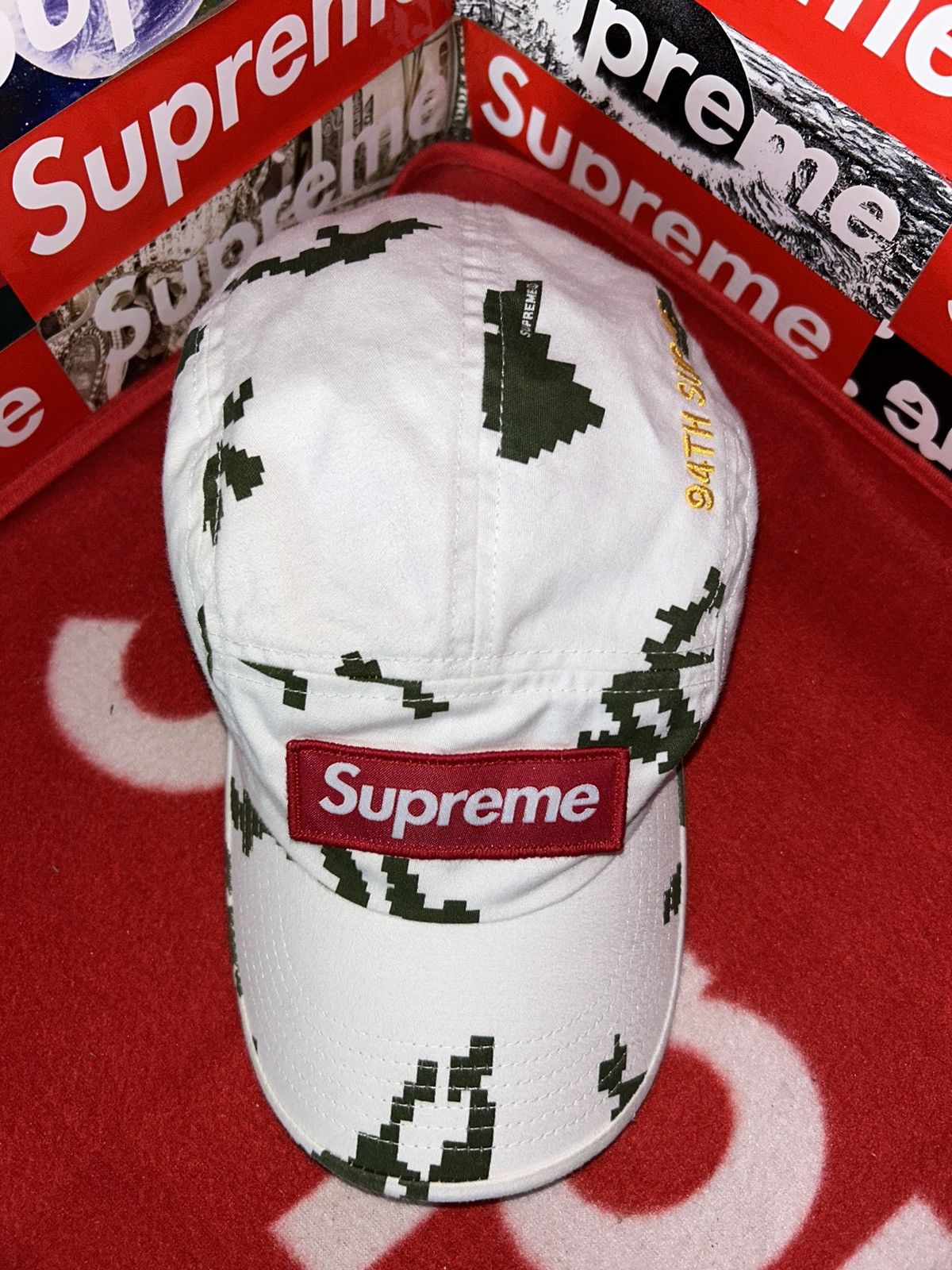 Supreme Supreme Military Camp Cap ‘White Russian Camo’ FW21 Size ONE SIZE - 2 Thumbnail