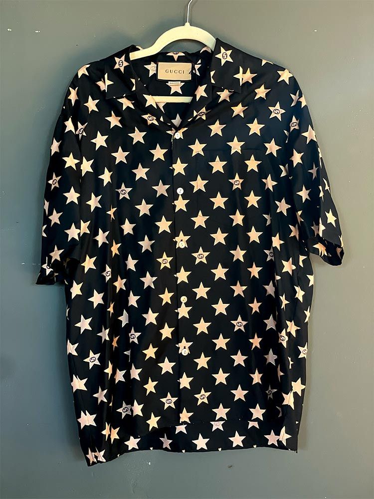 Gucci GUCCI Silk Shirt Size US M / EU 48-50 / 2 - 1 Thumbnail