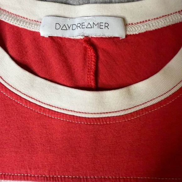 Daydreamer Daydreamer Rolling Stones Voodoo Lounge Tee - Red and Cream Size S / US 4 / IT 40 - 3 Thumbnail