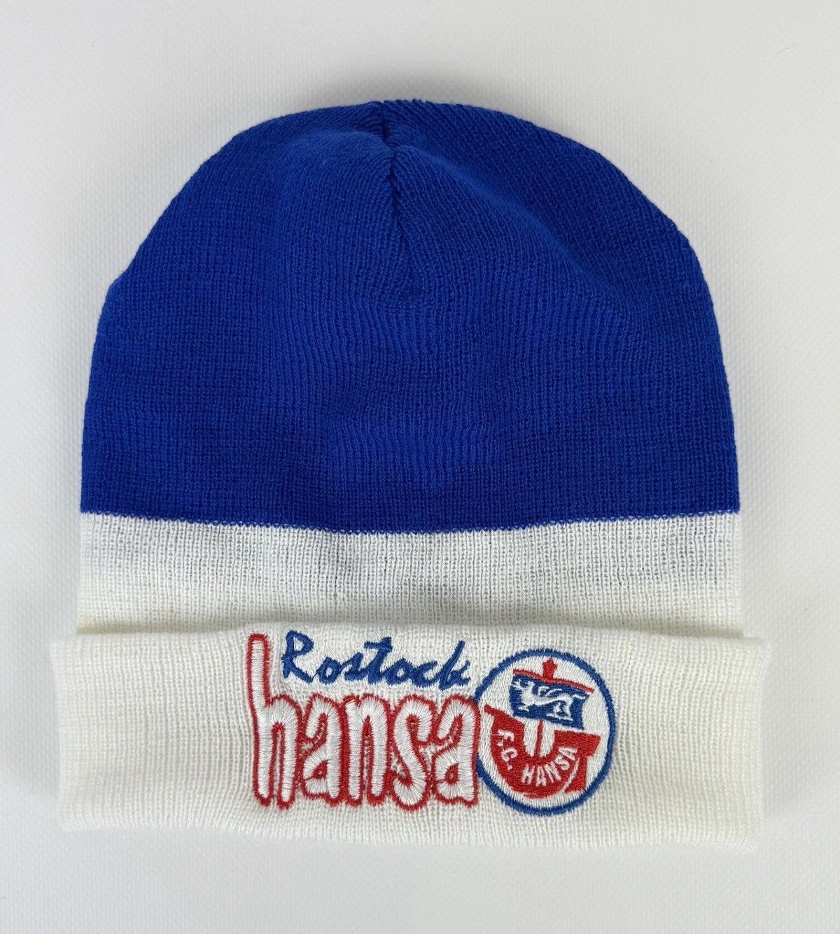 Vintage Vintage Rostock FC Hansa Knit Beanie Hat Top Soccer Football Size ONE SIZE - 2 Thumbnail