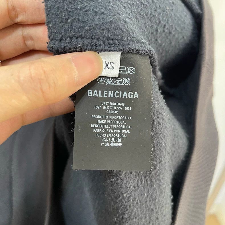 Balenciaga Balenciaga Band hoodie speed huters black Size US XS / EU 42 / 0 - 5 Thumbnail