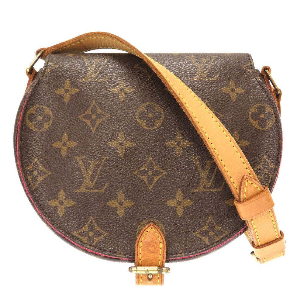 Louis Vuitton Classic Monogram Canvas Sac Tambourine Shoulder Bag., Lot  #77024