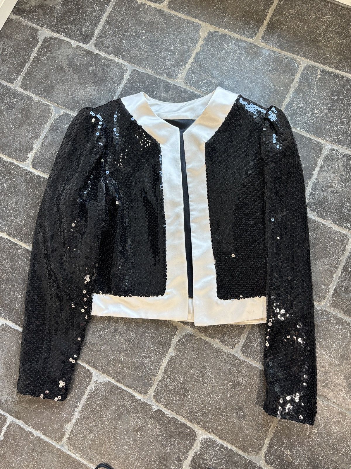 Vintage Vintage Sequin Dress & Jacket Two Piece Set Custom Cocktail Size XS / US 0-2 / IT 36-38 - 12 Thumbnail