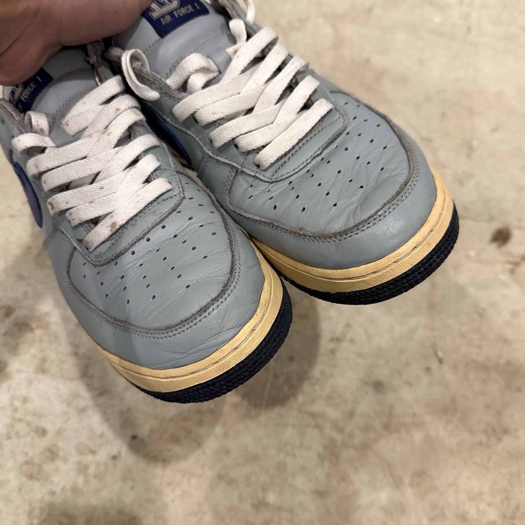 Nike Nike Air Force 1 Low VTG 2004 313 Detroit Lions D-Town 306353-041 Sz 11 *YELLOWD Size ONE SIZE - 5 Thumbnail