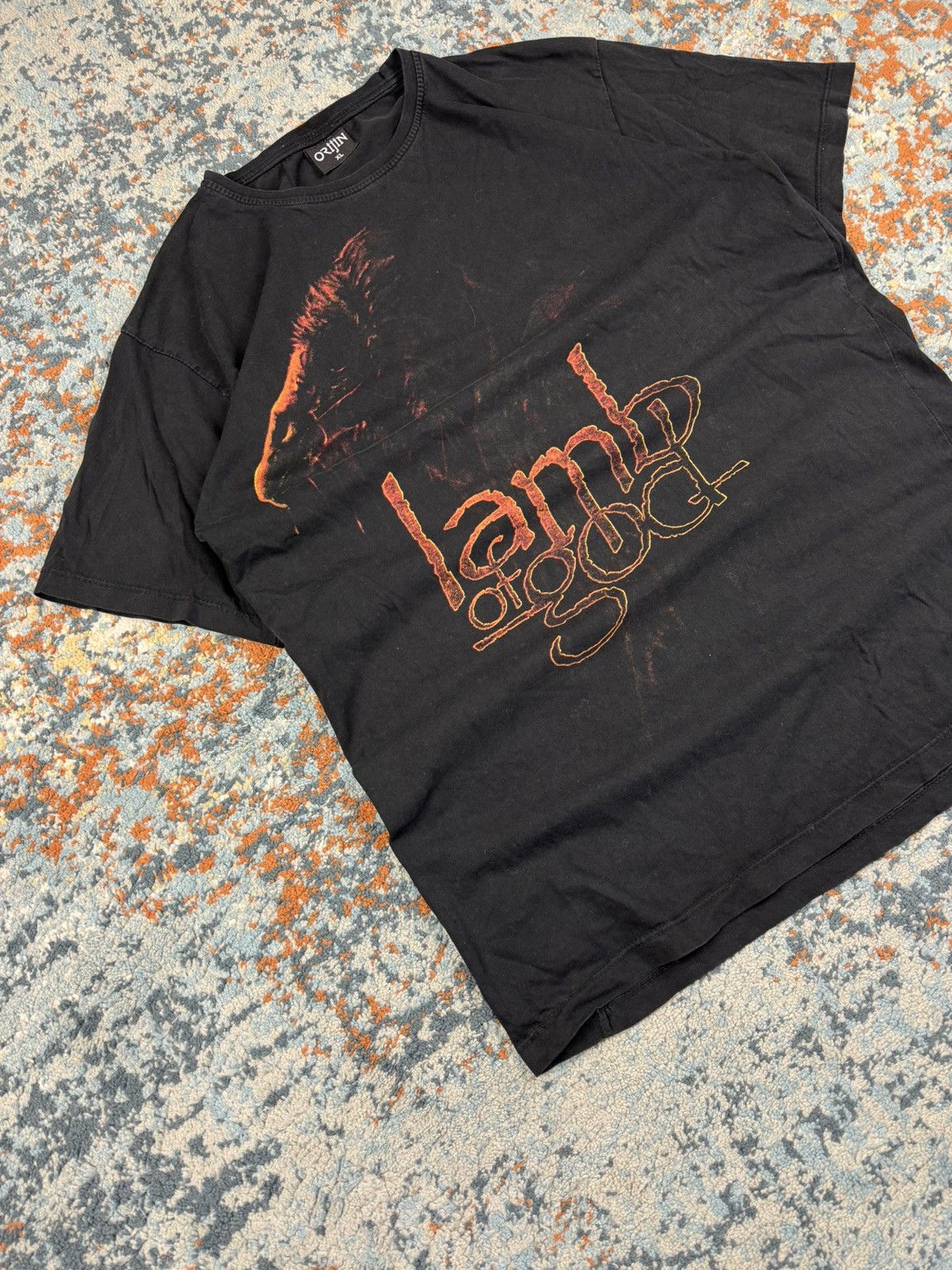 Band Tees × Vintage Vintage y2k Lamb of God graphic metal band tee Size US L / EU 52-54 / 3 - 2 Thumbnail