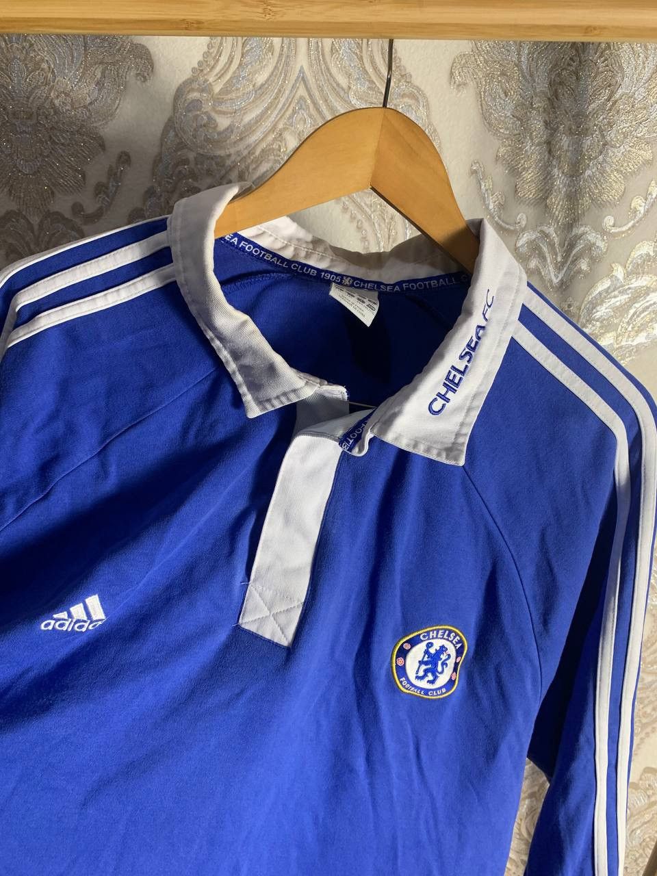 Adidas VINTAGE ADIDAS FC CHELSEA LONDON ENGLAND SOCCER JERSEY RETRO Size US XXL / EU 58 / 5 - 4 Thumbnail