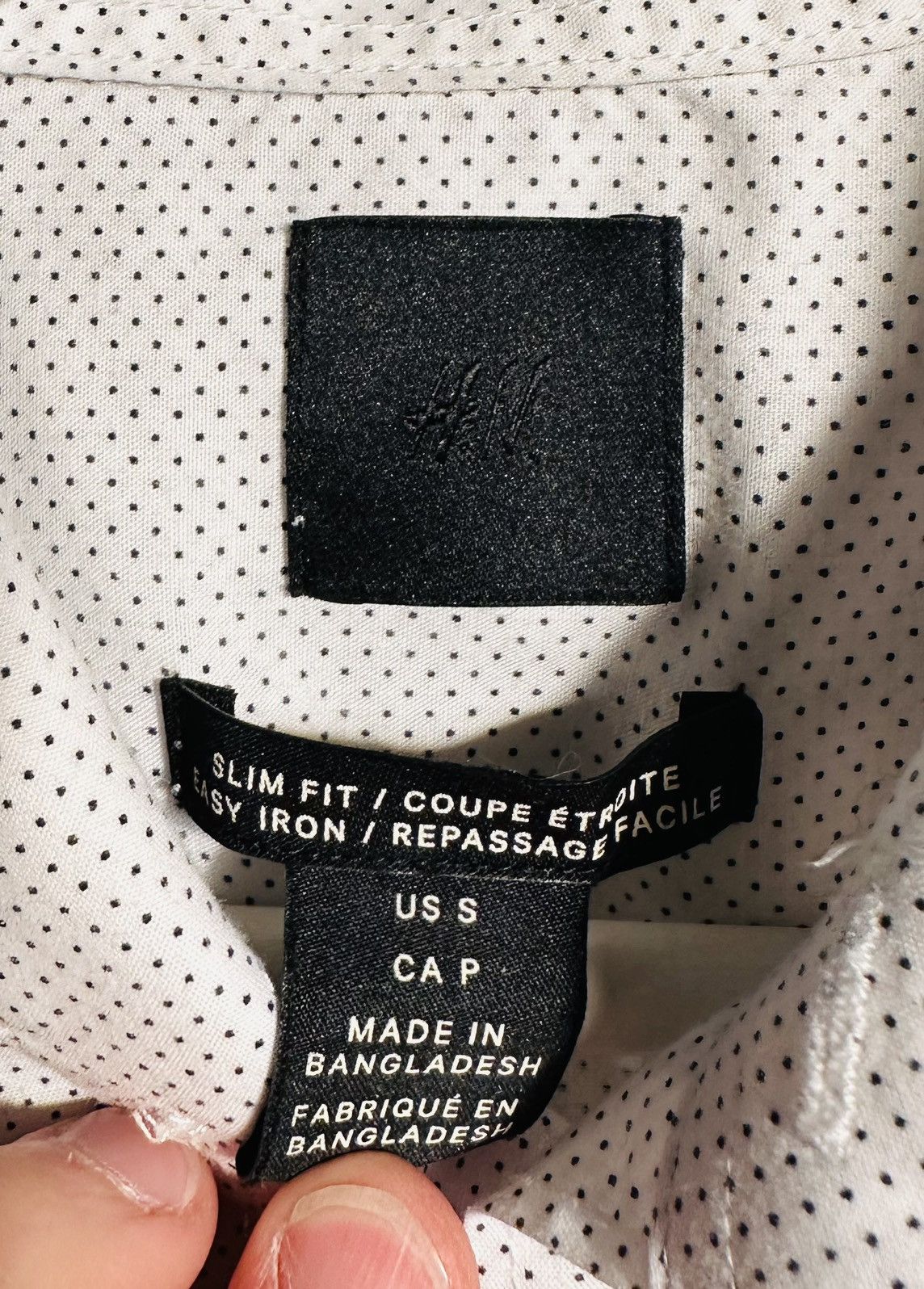 H&M H&M Navy Blazer & Button Up Shirt Size 48R - 3 Thumbnail