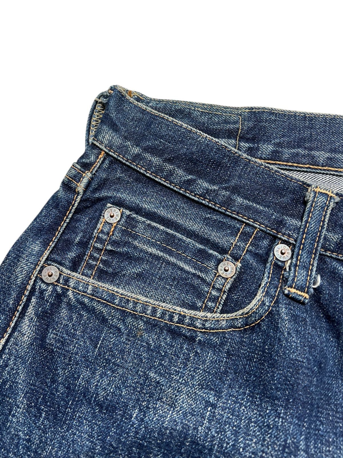 Denime 2000s Denime Washed Selvedge Denim Pants Size US 29 - 4 Thumbnail