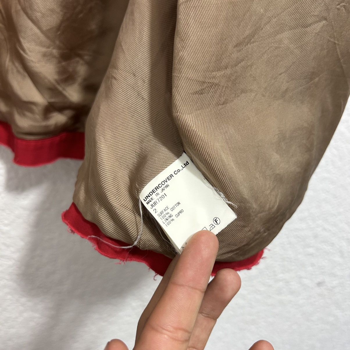 John Undercover × Undercover JHON UNDERCOVER TOKYO JACKET RED SS17 Size US M / EU 48-50 / 2 - 7 Thumbnail