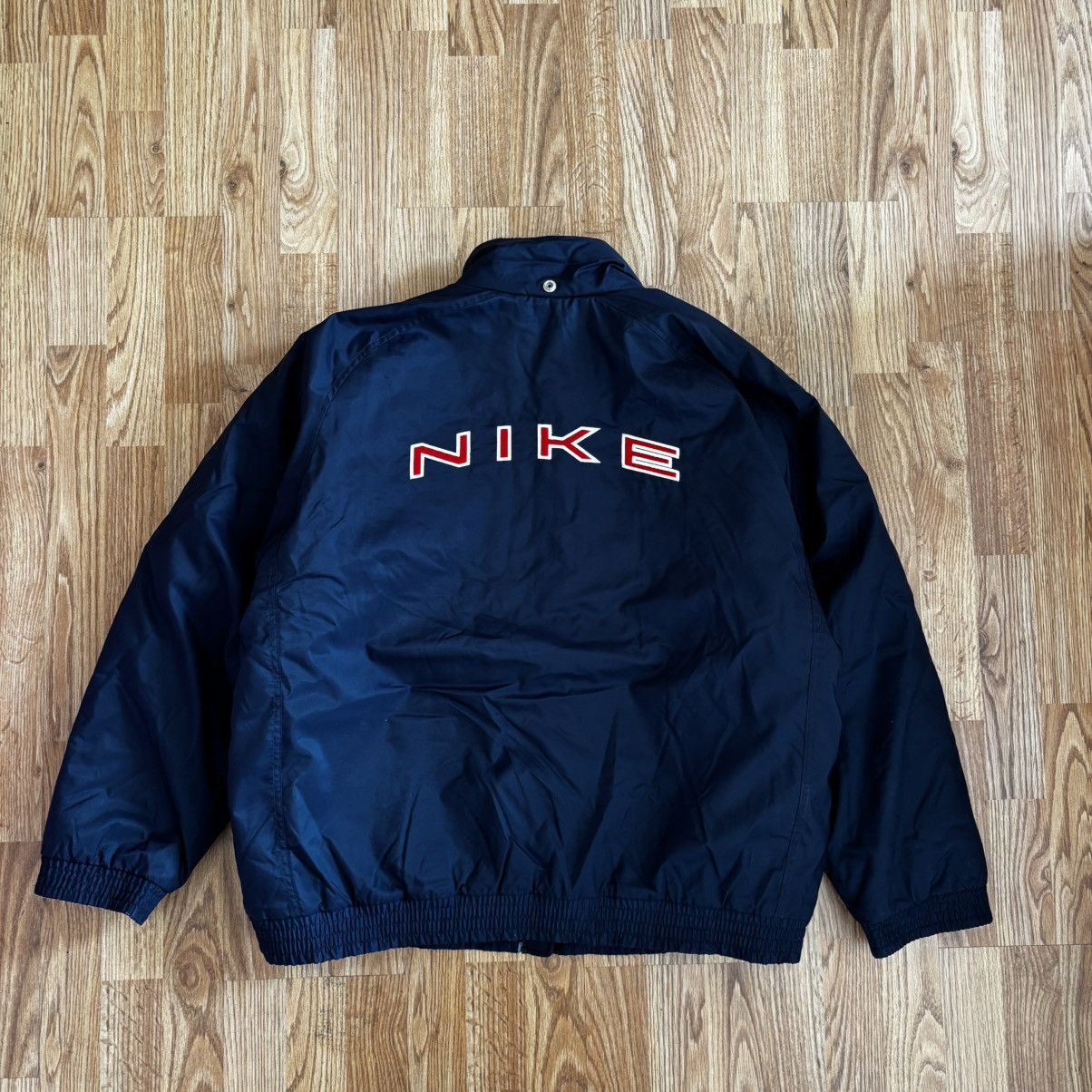 Nike Vintage Nike 90s Track Jacket Y2K Big Logo Swoosh Size US M / EU 48-50 / 2 - 4 Thumbnail